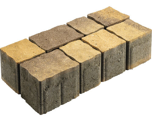 Pflastersetin Calima Kleinpflaster 8 cm, Mokka Beige