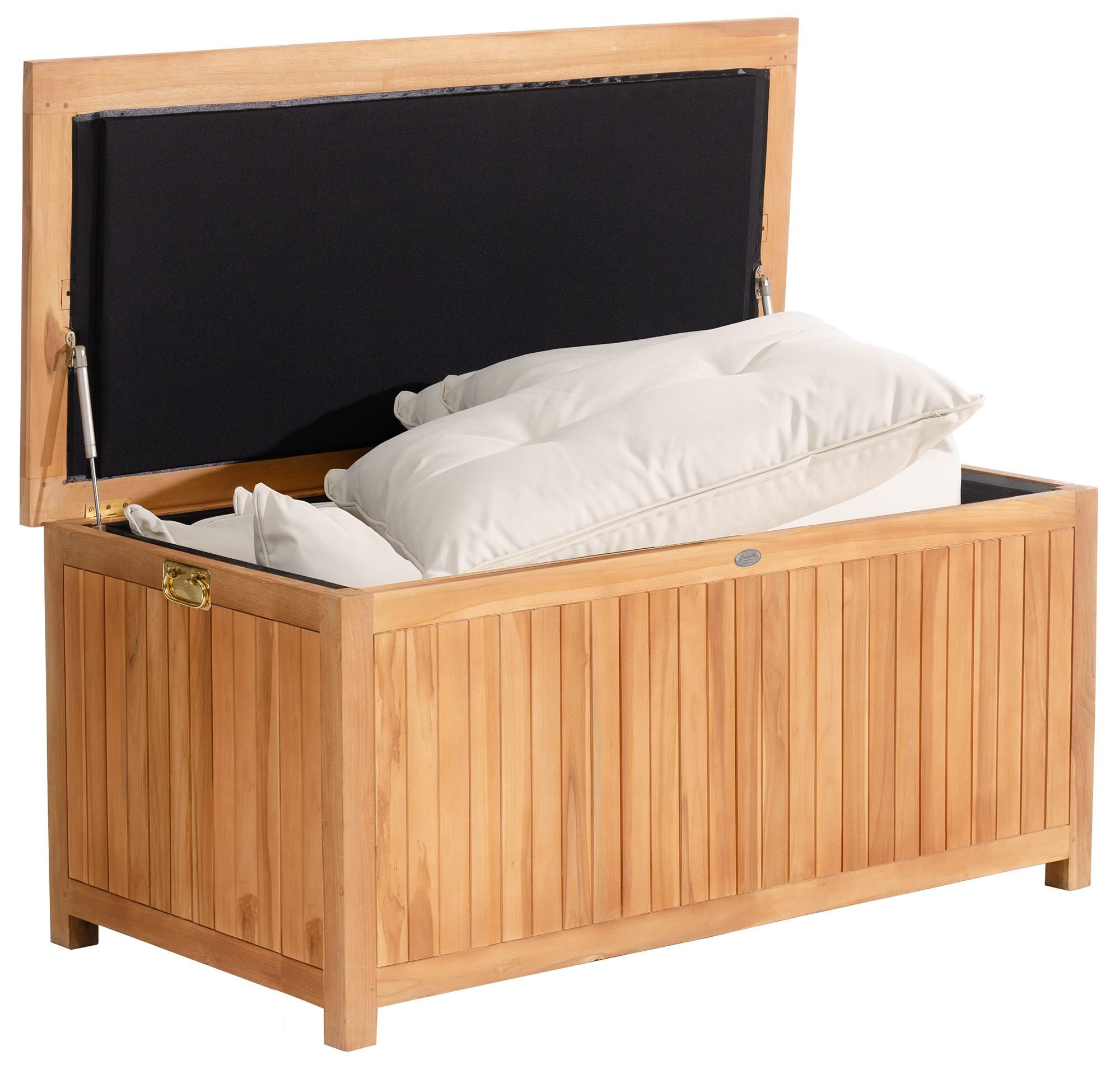 Teak Gartenbox Odessa 140X77X63, teak