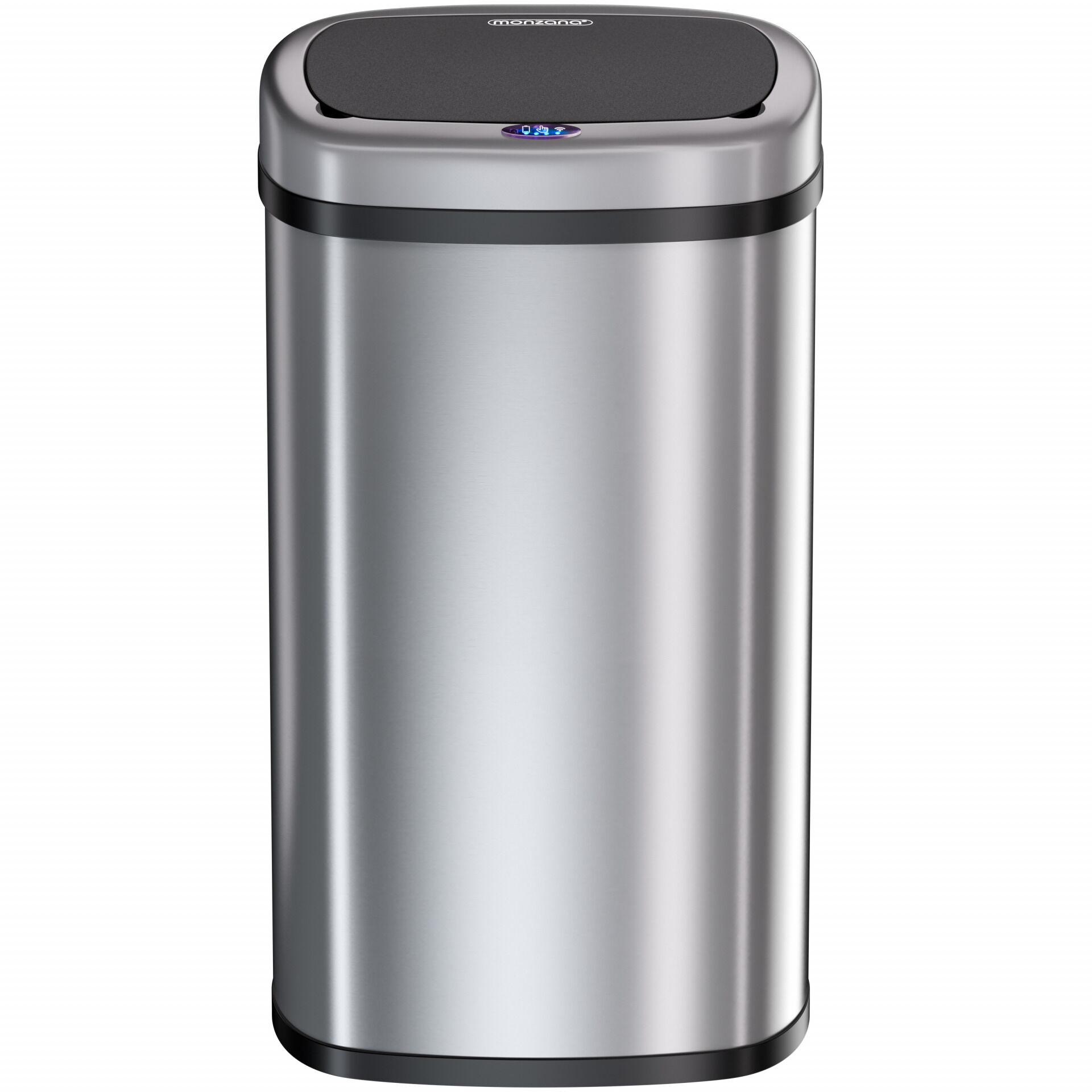 Sensor Mülleimer Edelstahl 58L