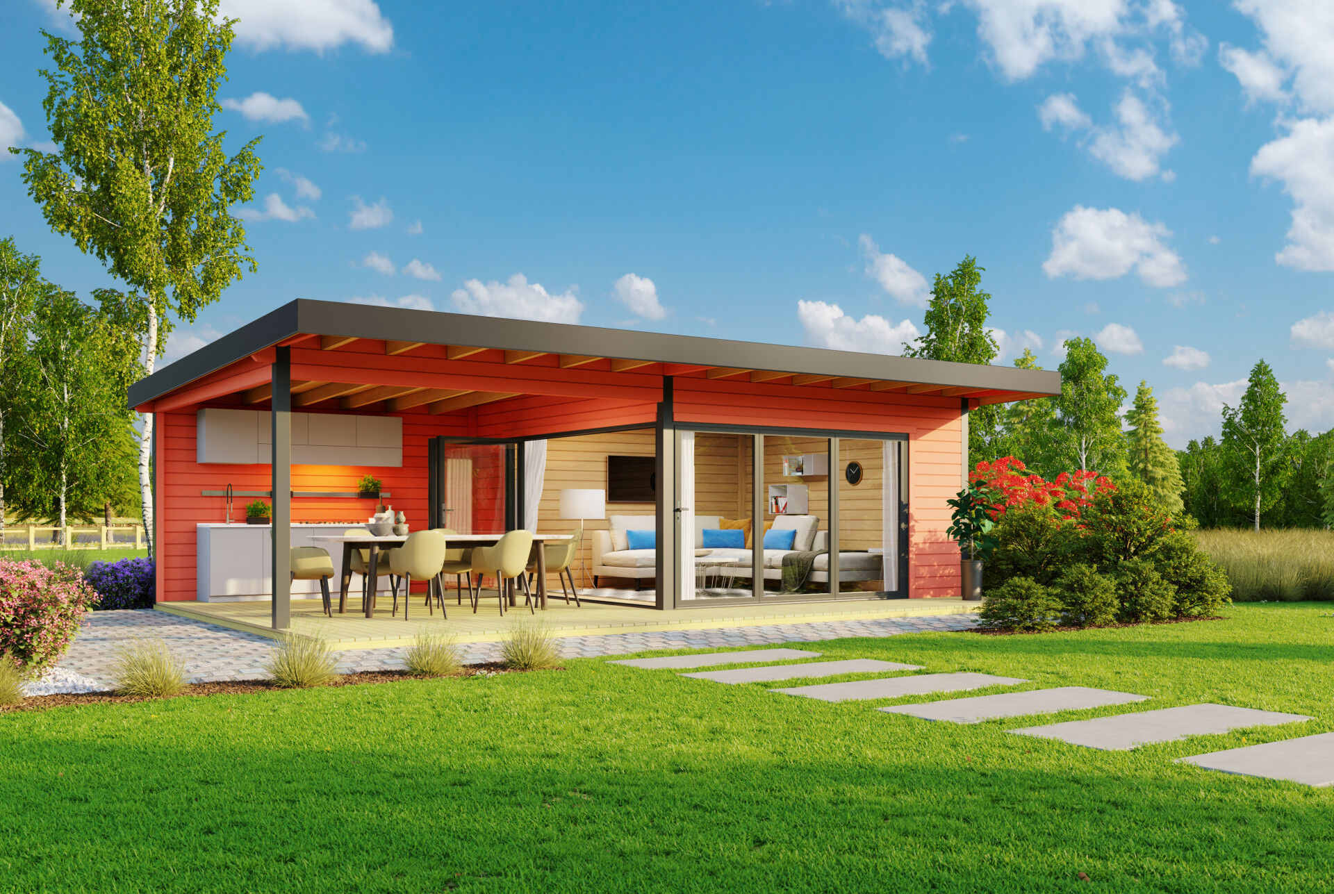 Lasita Maja Gartenhaus Domeo 10
