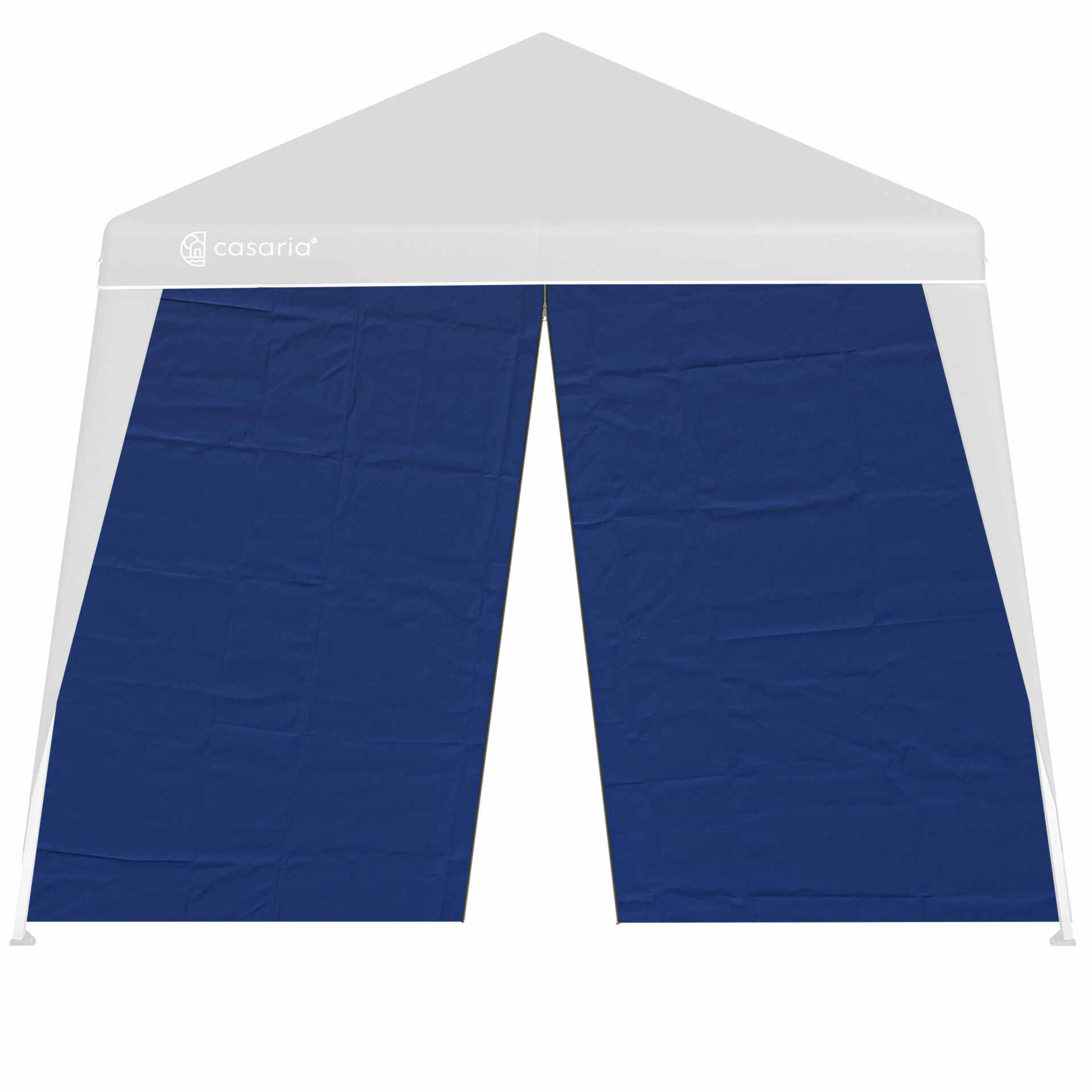 Seitenwand Faltpavillon Capri 2er-Set Blau 3x3m