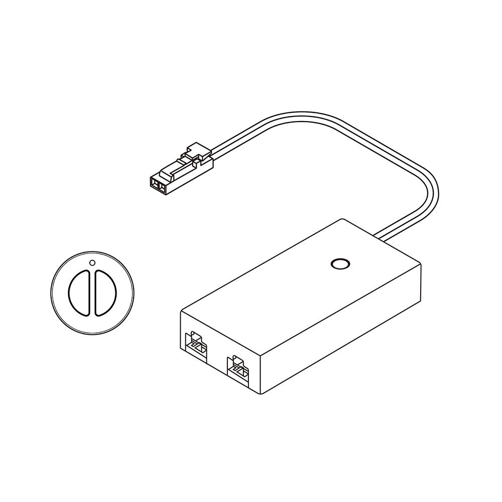 LED Lichtleiste für Akustikpaneel NOX - Funkset