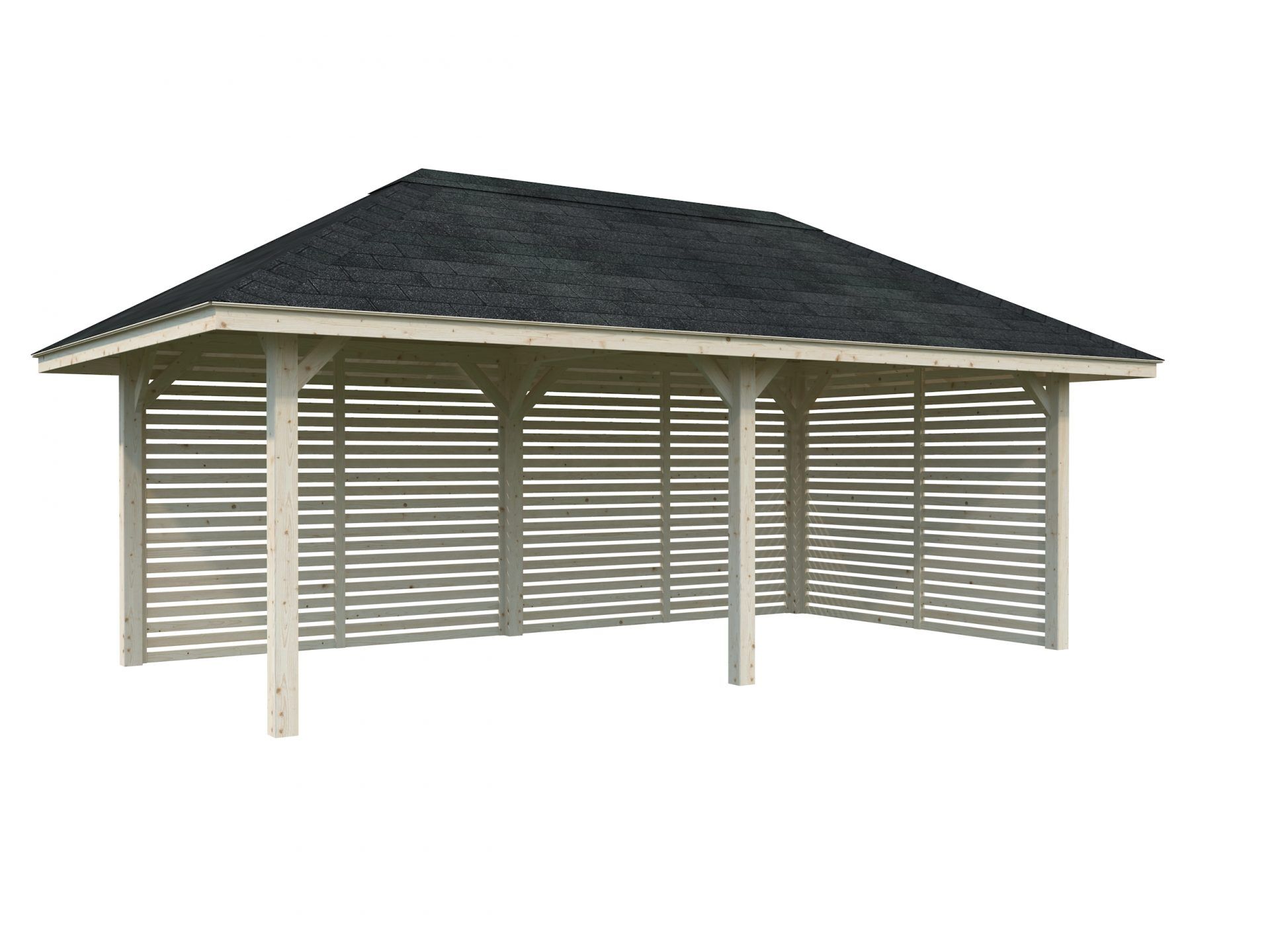 Palmako Pavillon Bianca 16,6 m2 Set 109