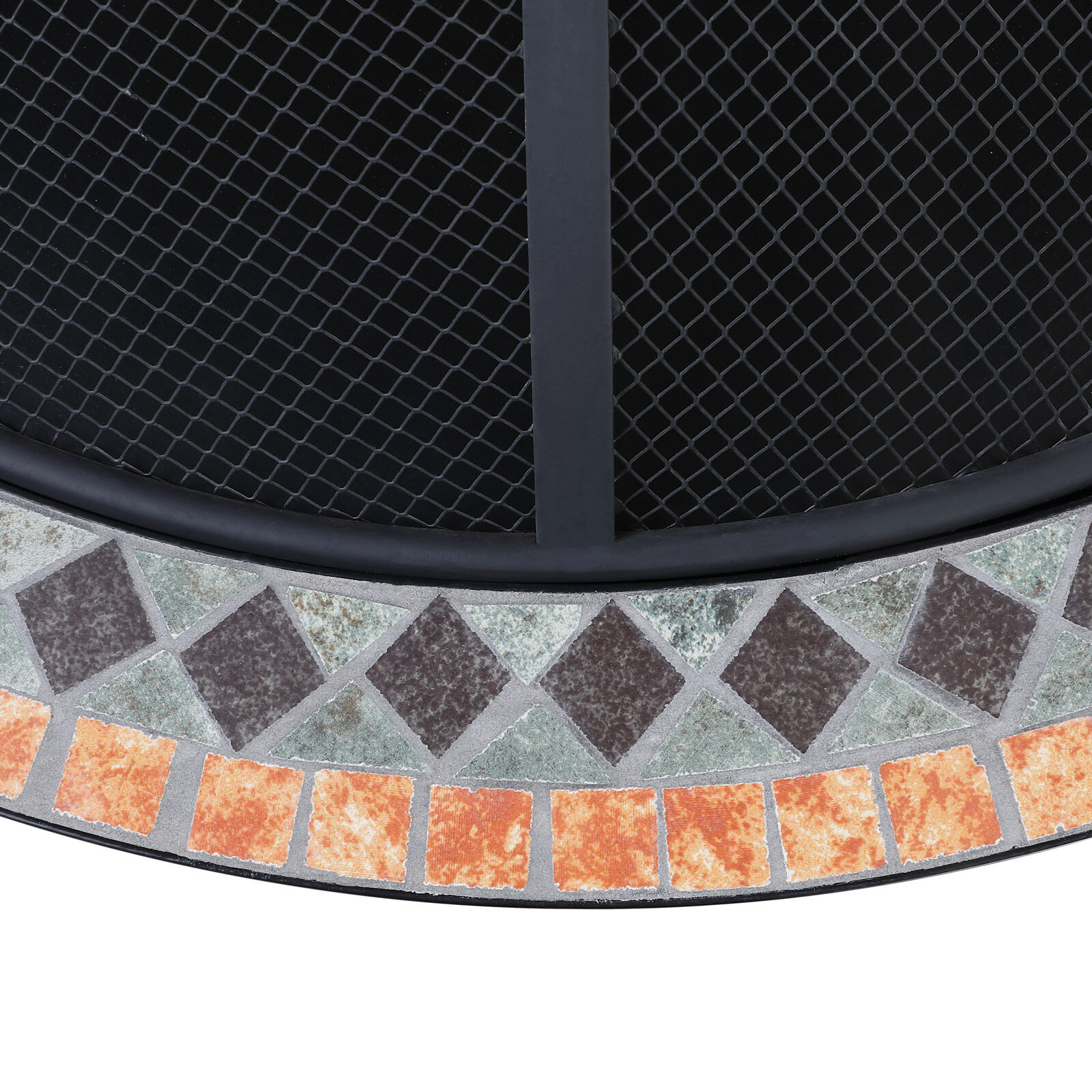 Feuerschale Sevilla Mosaik Stahl Ø76cm