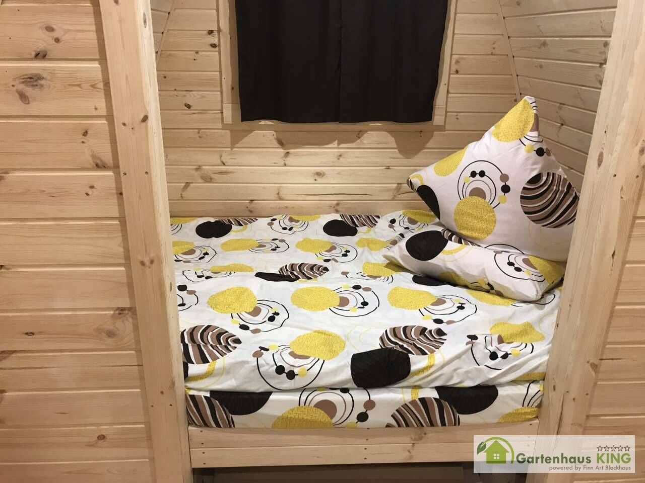 Camping Pod Luxury Seiteneingang 240x600 isoliert, schwarz - Hexagonal