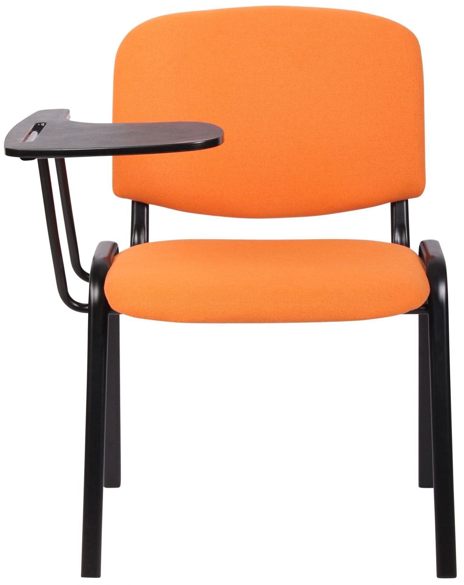 4er Set Stühle Ken mit Klapptisch Stoff, orange