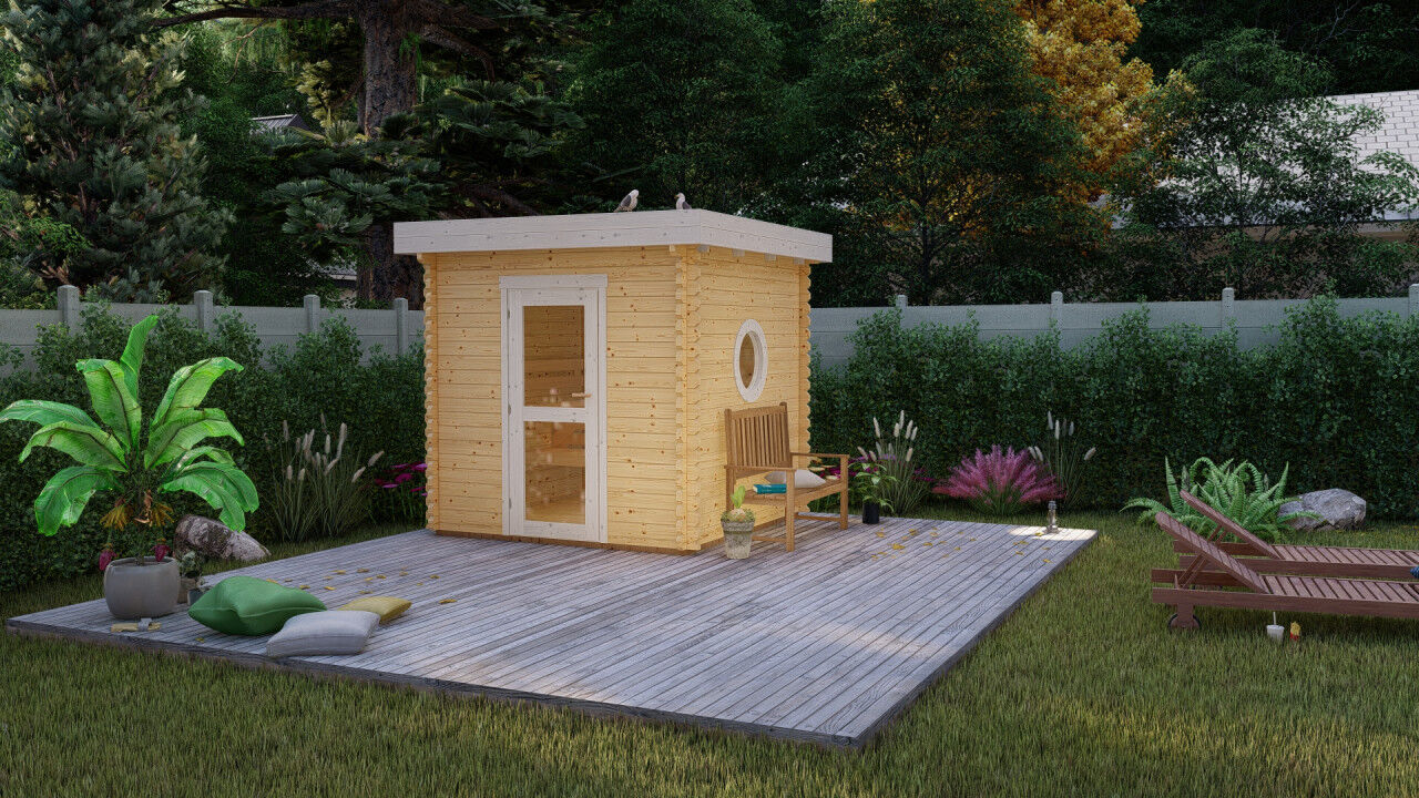 Saunahaus Gartensauna Trontheim 2