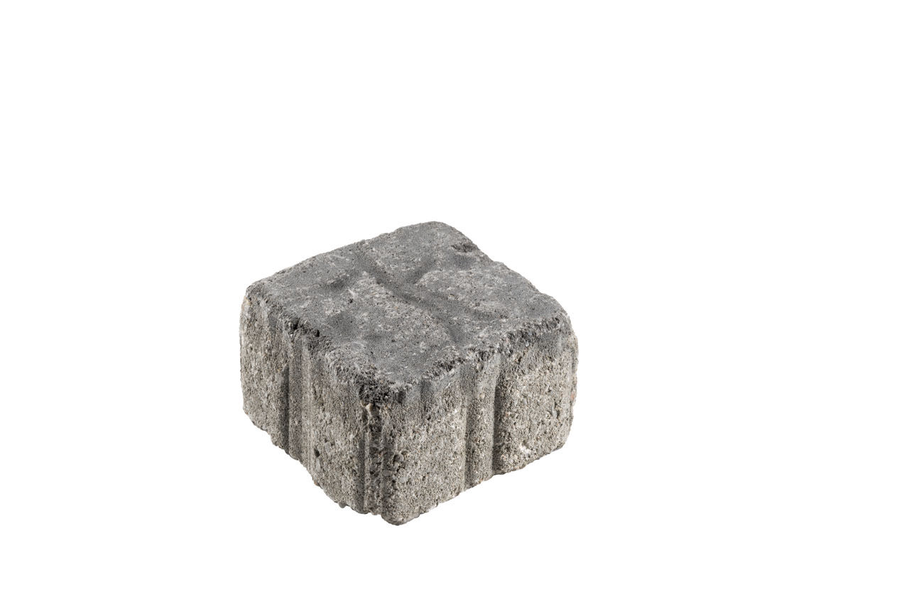 Pflasterstein Quadratpflaster Capriccio VITA grau-anthrazit antik 14 cm x 14 cm x 8 cm