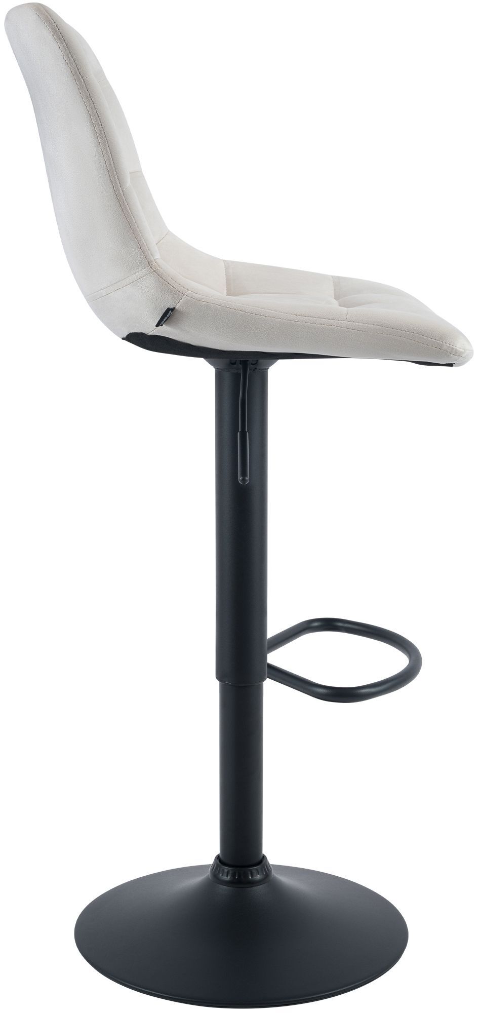 Barhocker Mapun Samt, creme