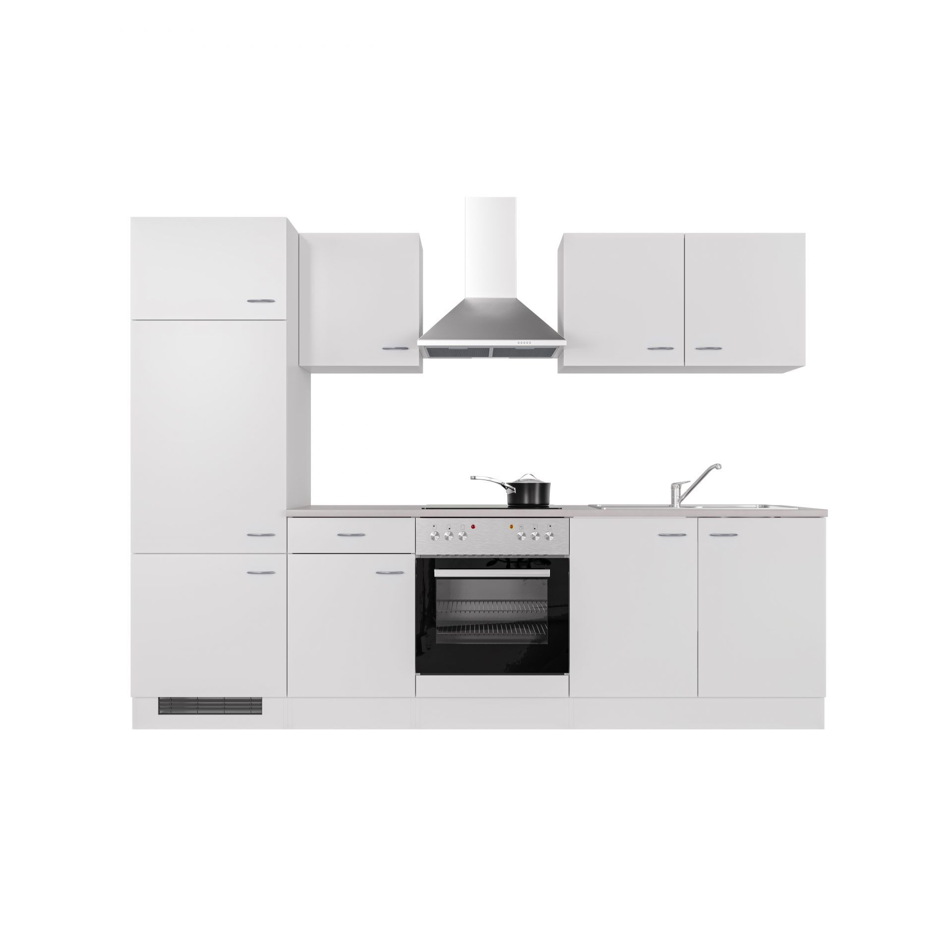 Küchenzeile WITO 270 cm mit E-Geräten