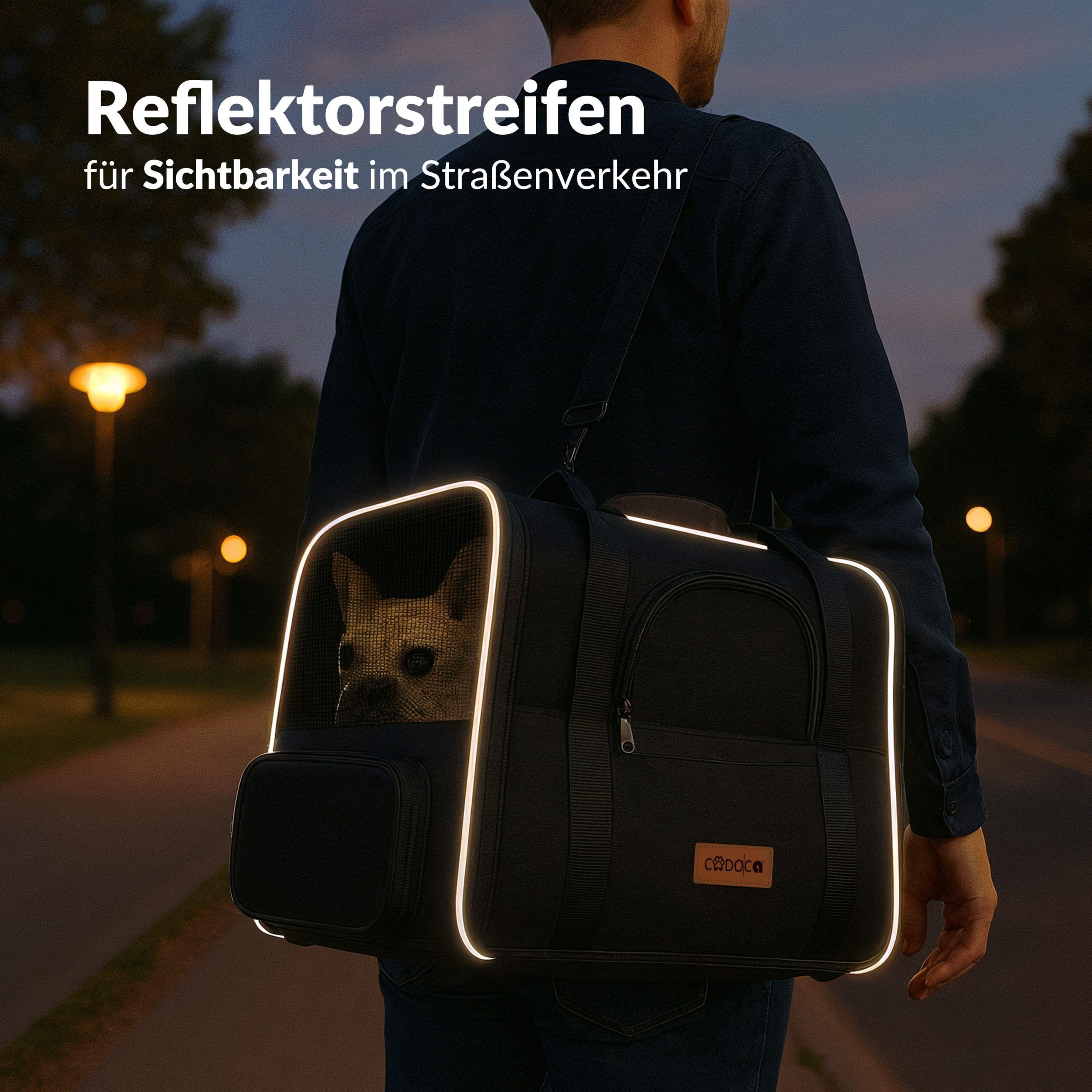 Katzentransportbox Anthrazit 44x34x31cm bis 20kg
