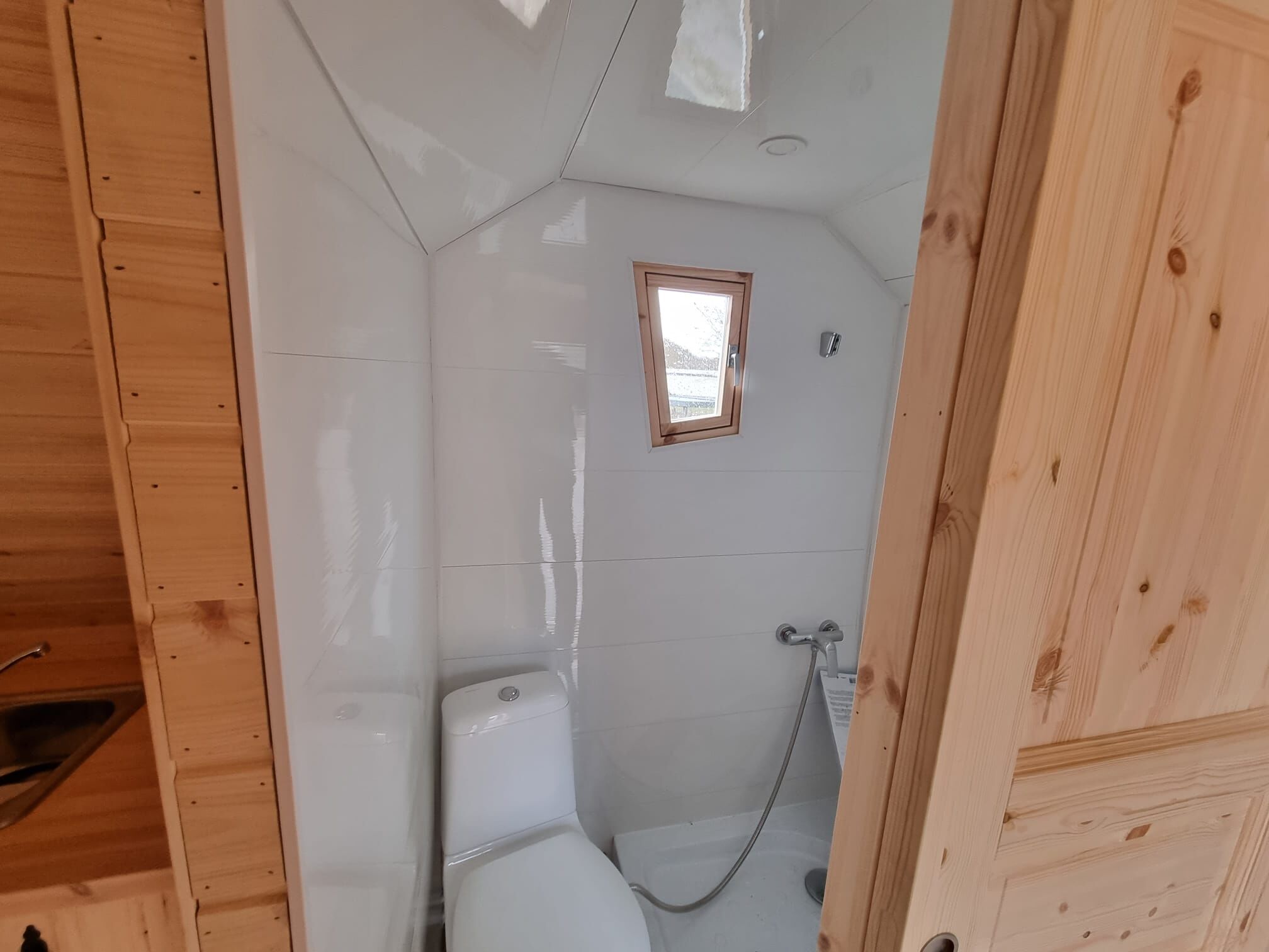 Campinghaus Tinyhaus Waldhütte Nordic 2, Rot