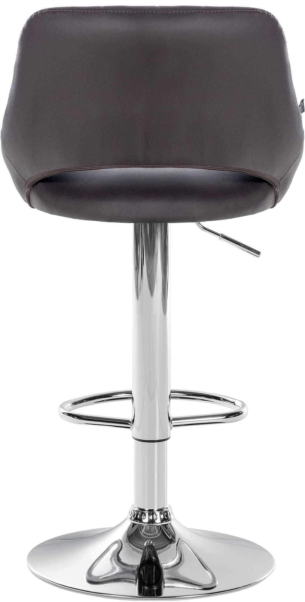 2er Set Barhocker Milet Kunstleder C, braun