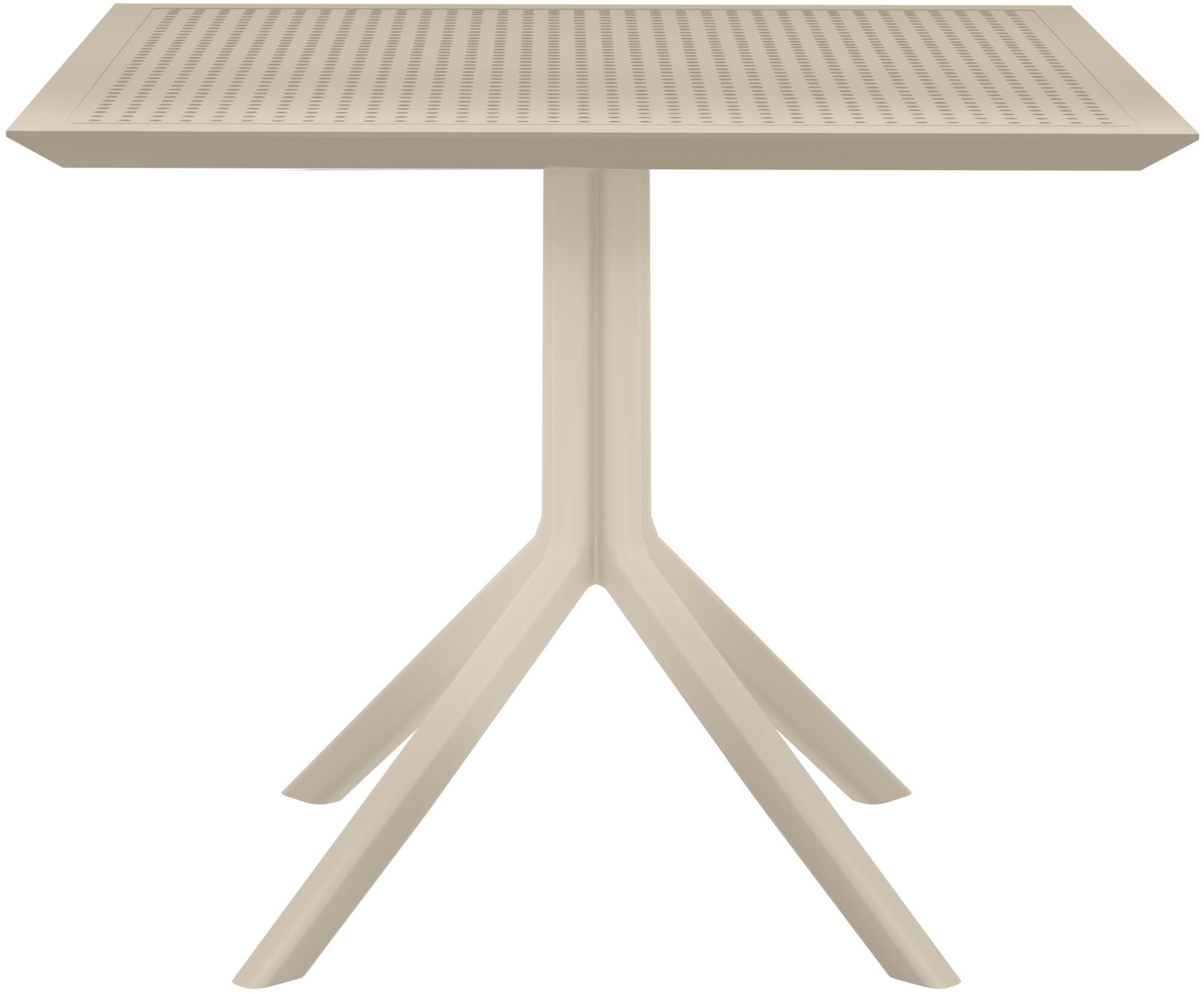 Tisch Sky 80 cm, taupe