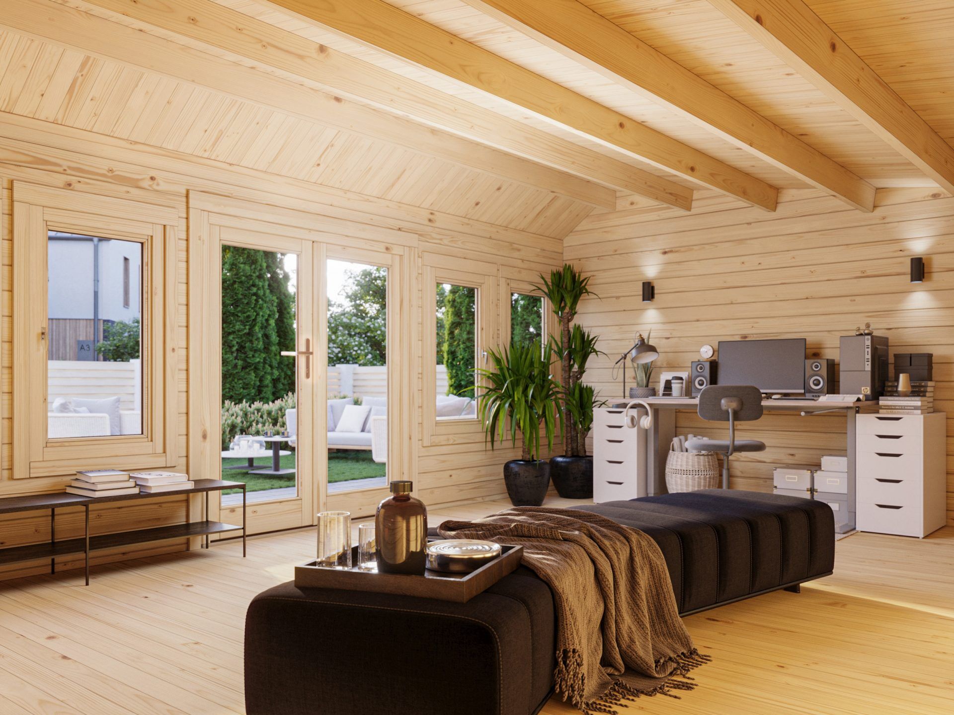 Palmako Gartenhaus Claudia Pent 19,4 m²