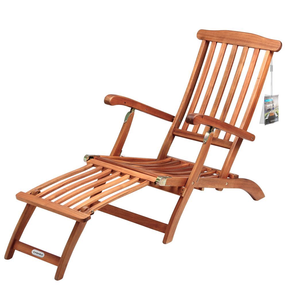Gartenliege Queen Mary® Akazienholz FSC®-zertifiziert 169x54x95cm