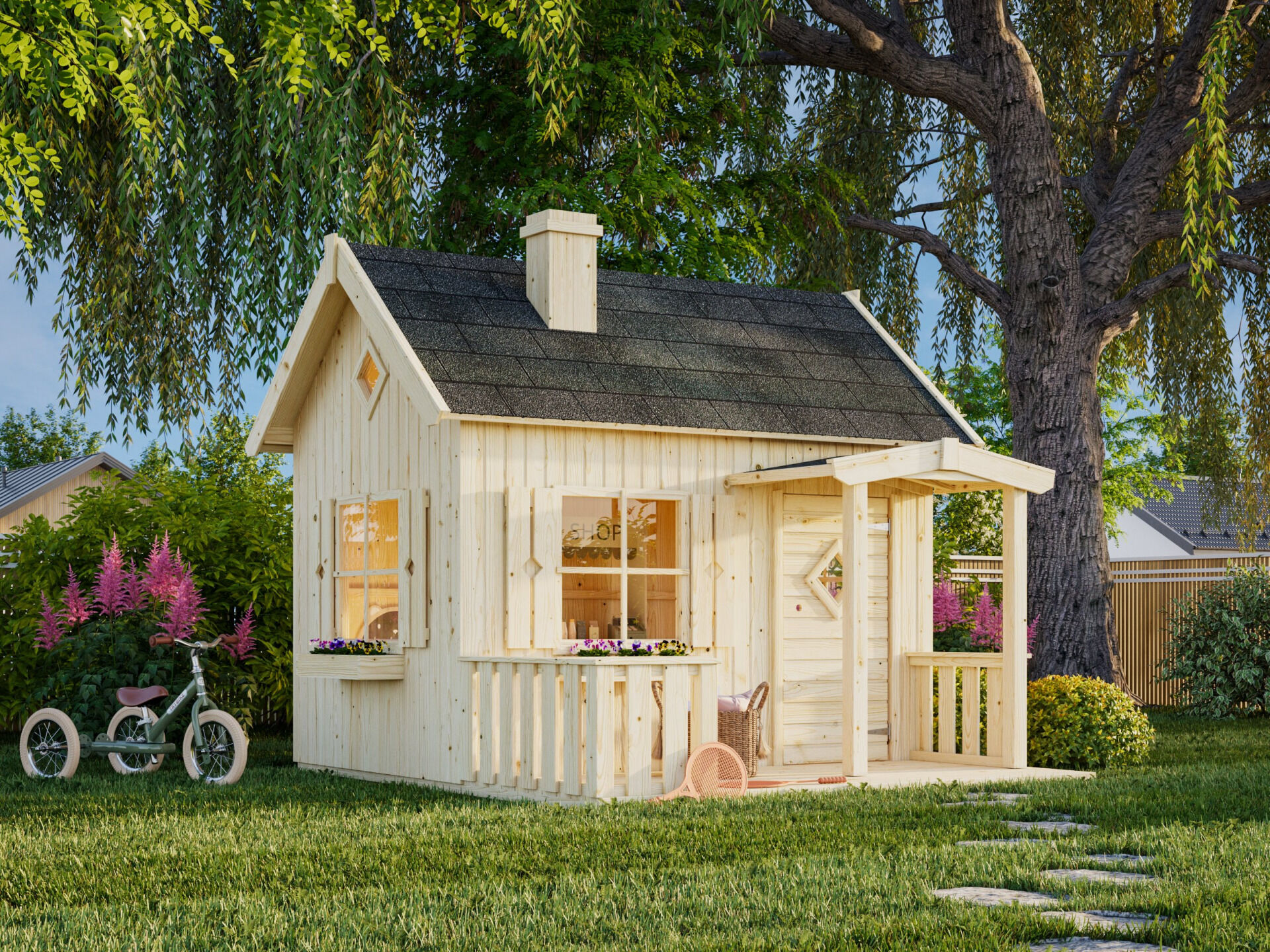 Palmako Kinderspielhaus Otto 3,6 m²