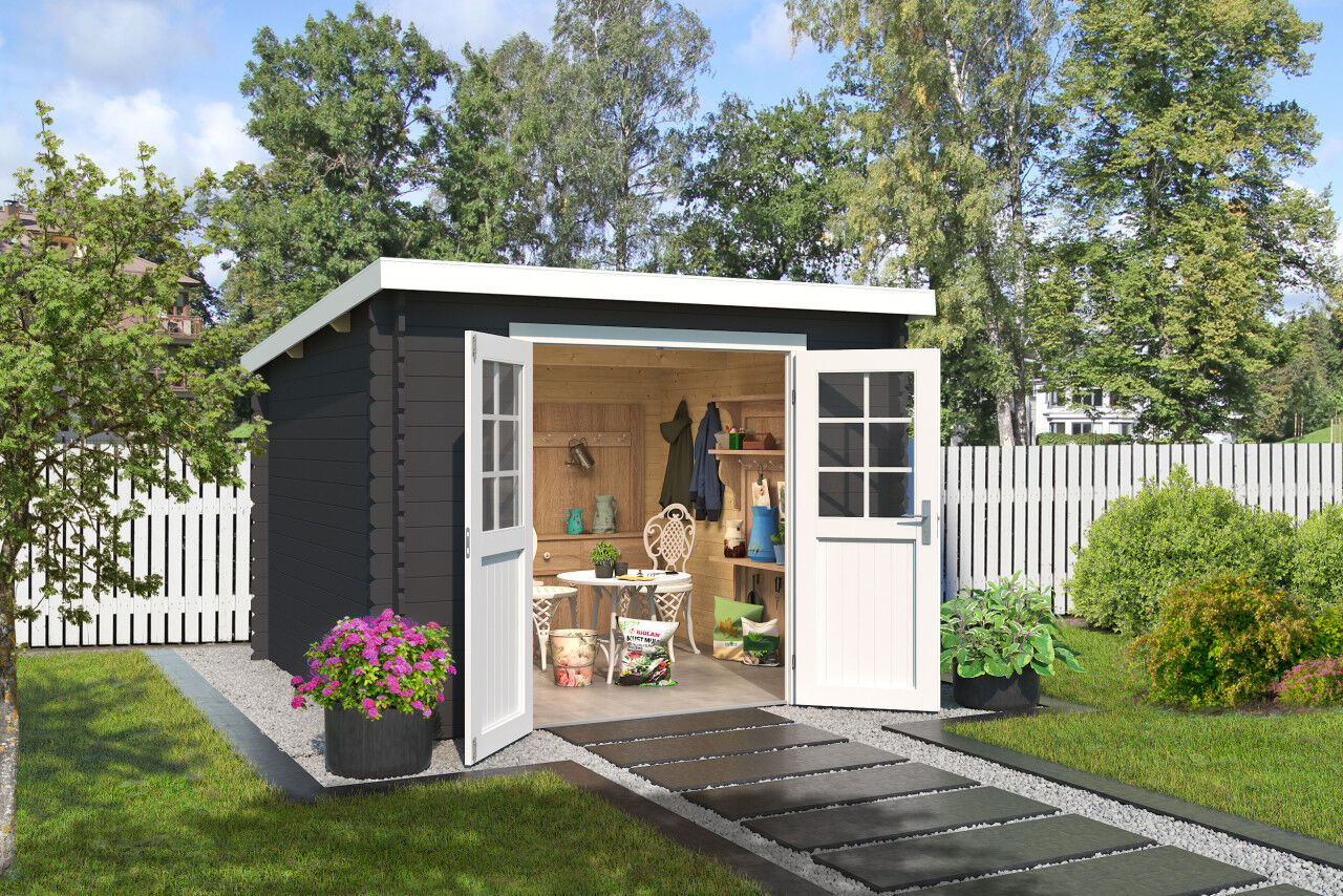 Lasita Maja Pultdach Gartenhaus San Jose 275