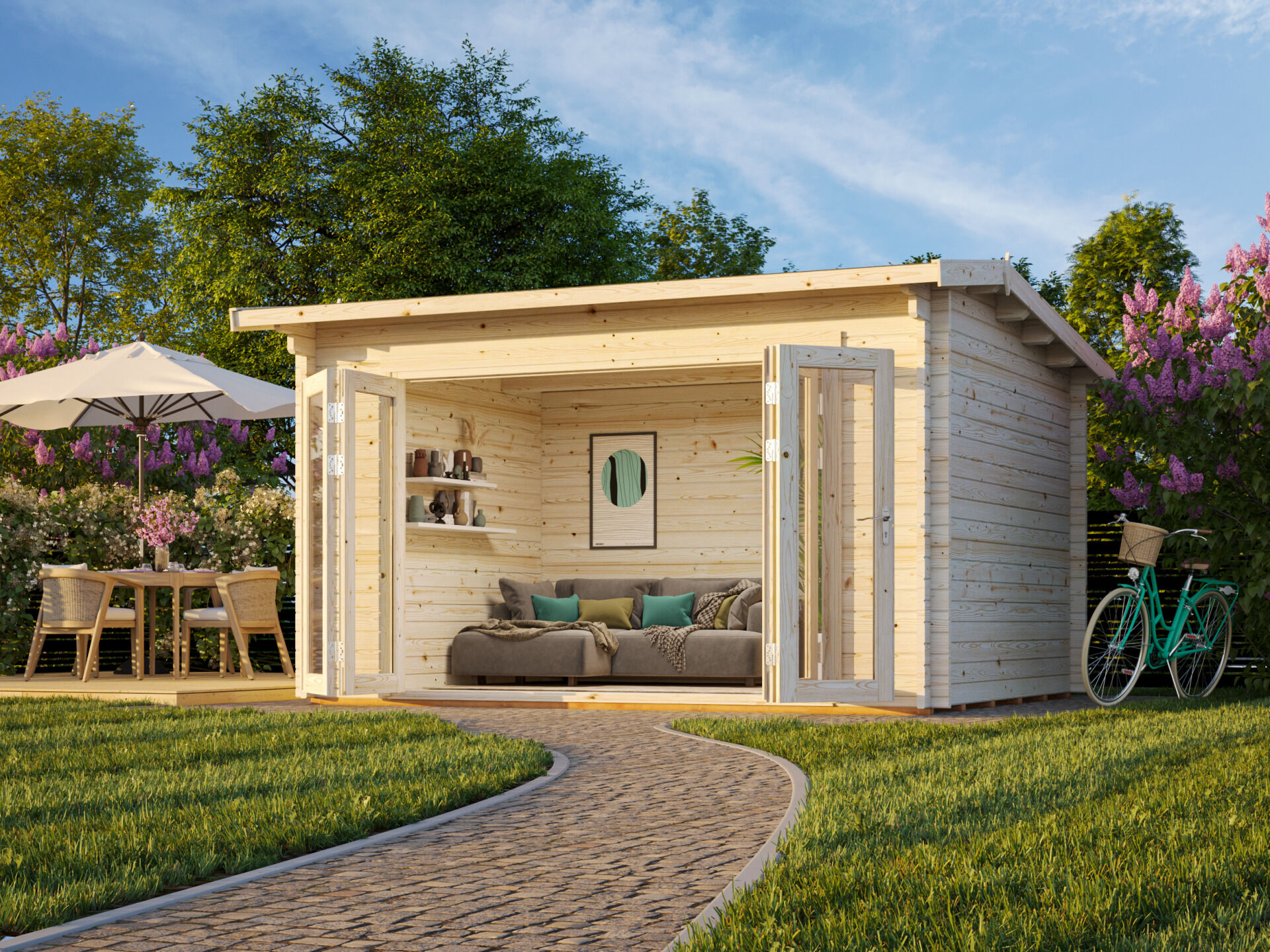 Palmako Gartenhaus Ines 11,1 m²