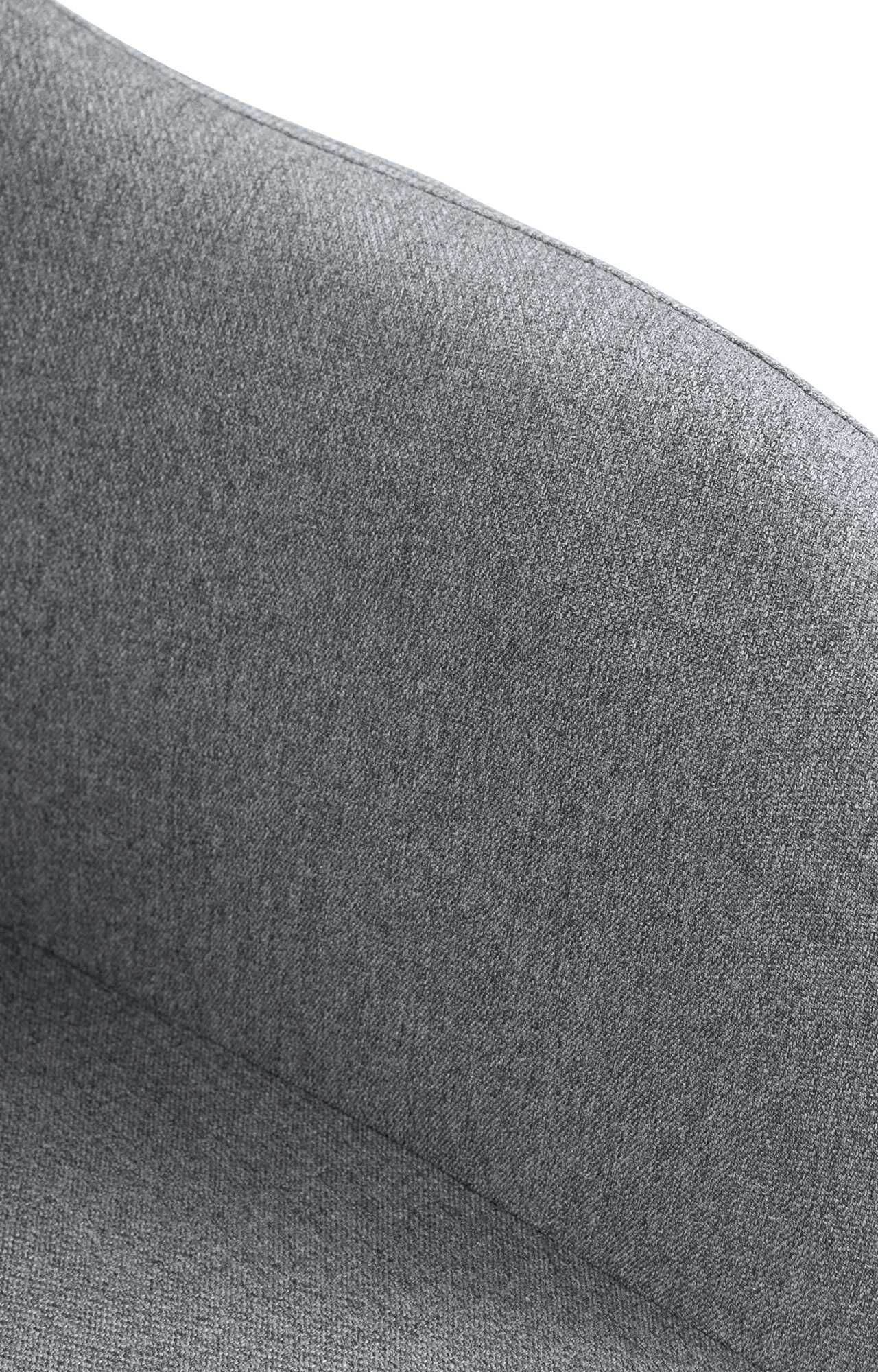 Barhocker Natoma Stoff schwarz, grau