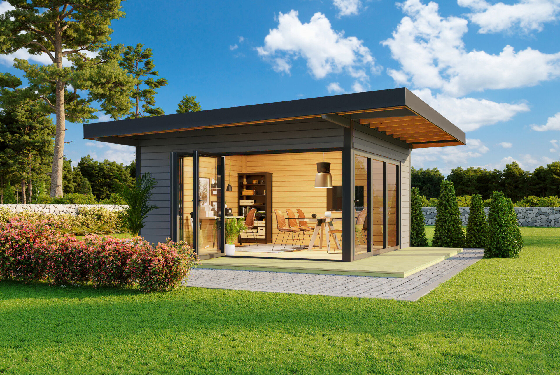 Lasita Maja Gartenhaus Domeo 9