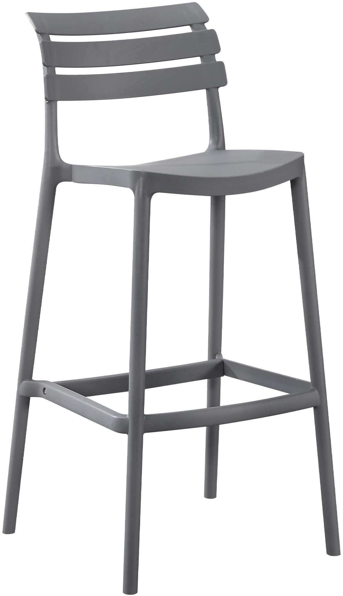 Barhocker Rafan, dunkelgrau