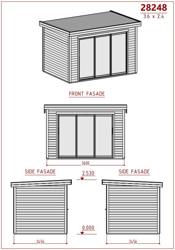 Gartenhaus Sydney 48