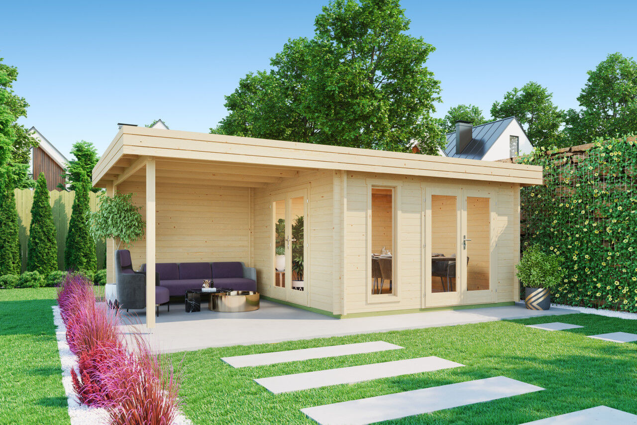 Lasita Maja Pultdach Gartenhaus Anders