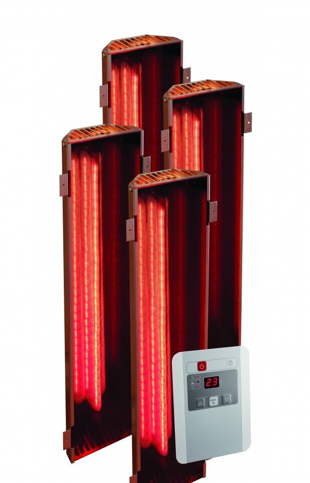 Infrarot "Vitamy-Strahler" inkl. Steuergerät SET 2 2x350W 2x750W
