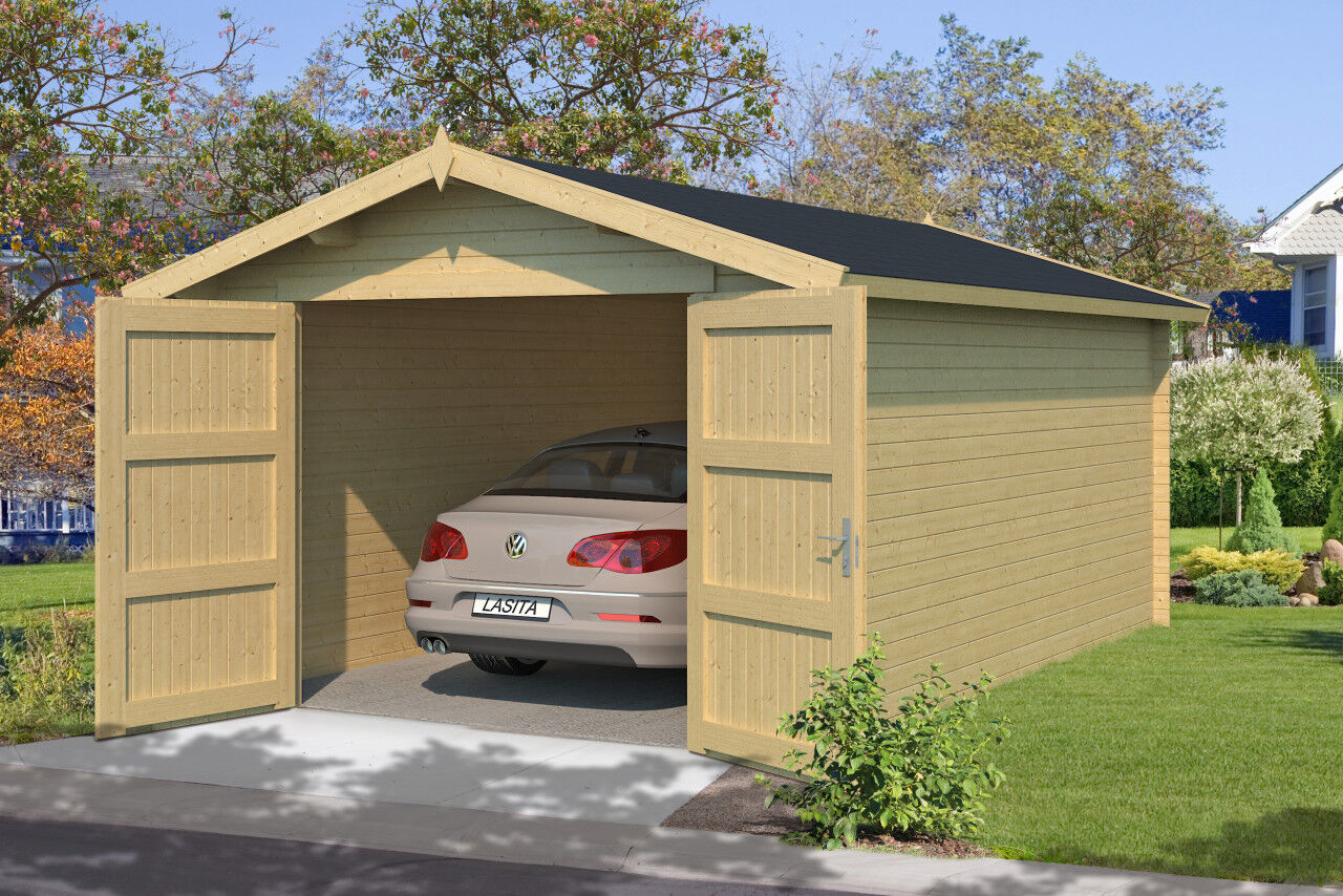 Lasita Maja Holz Garage Mauritius