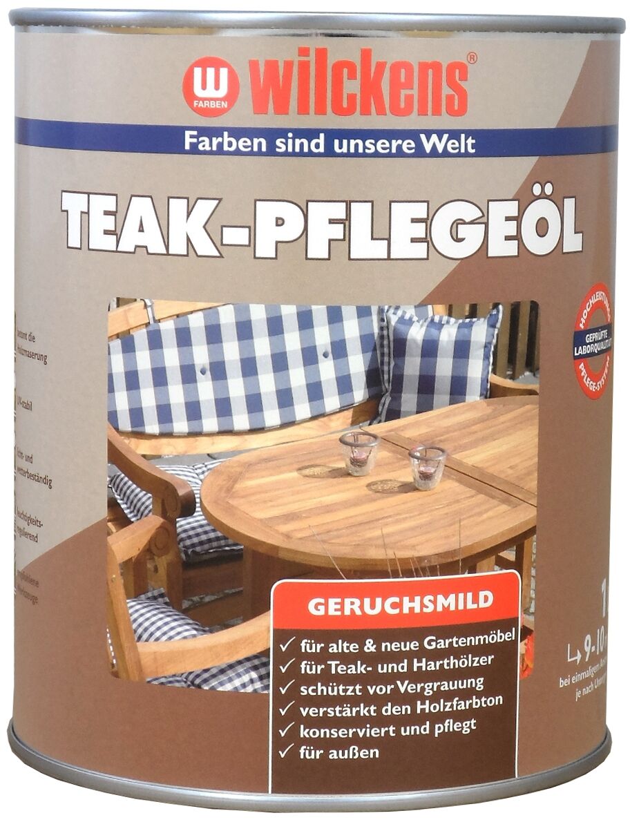 Wilckens Teak-Pflegeöl Teak 1l
