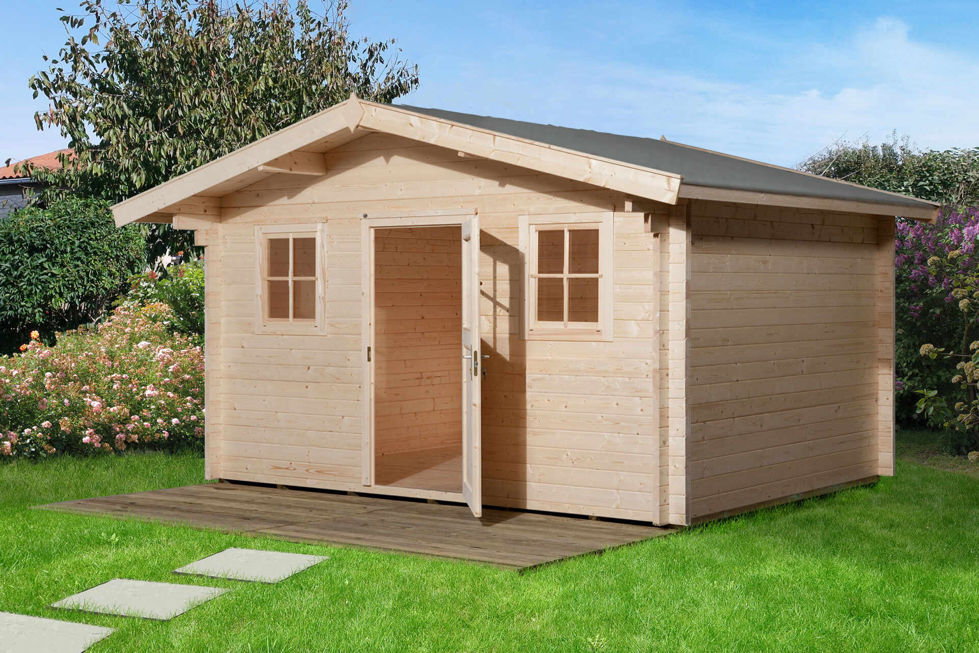 weka Gartenhaus 135 - 4,6x3,7m