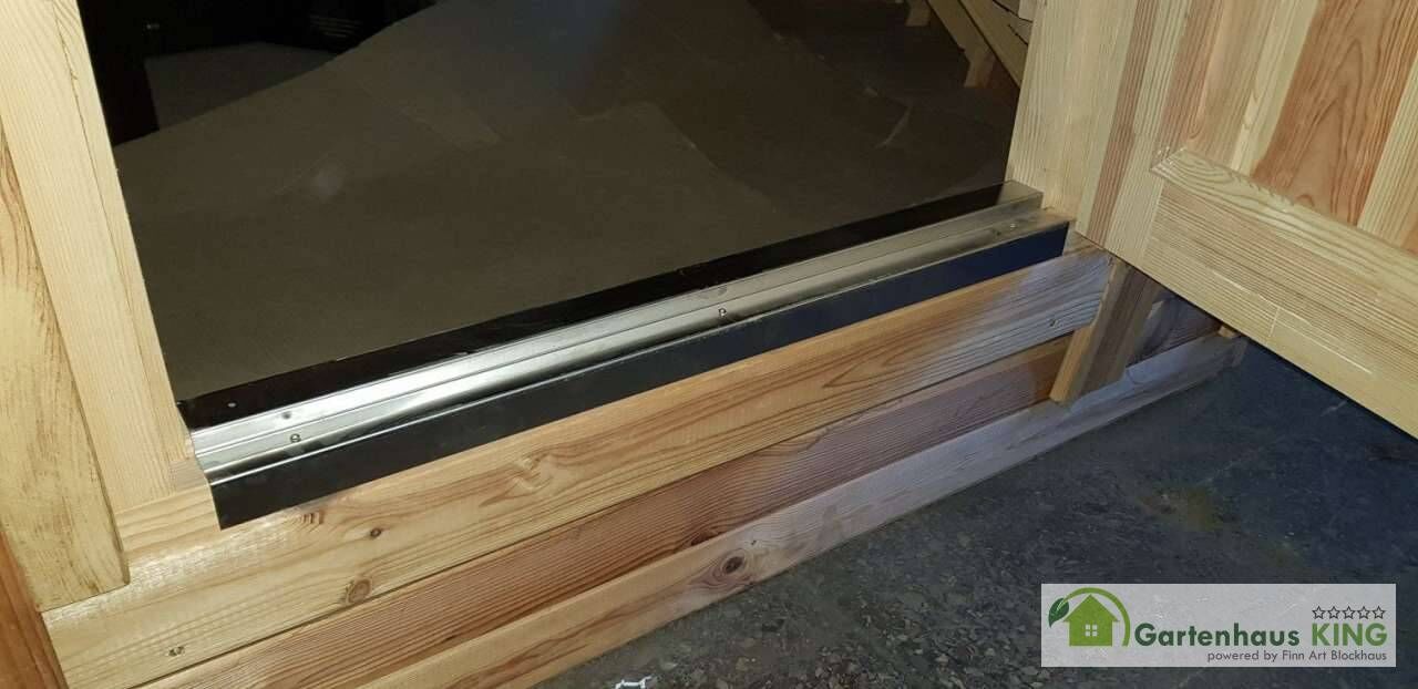 Edelstahl Türschwelle für Kota Modell Finnland