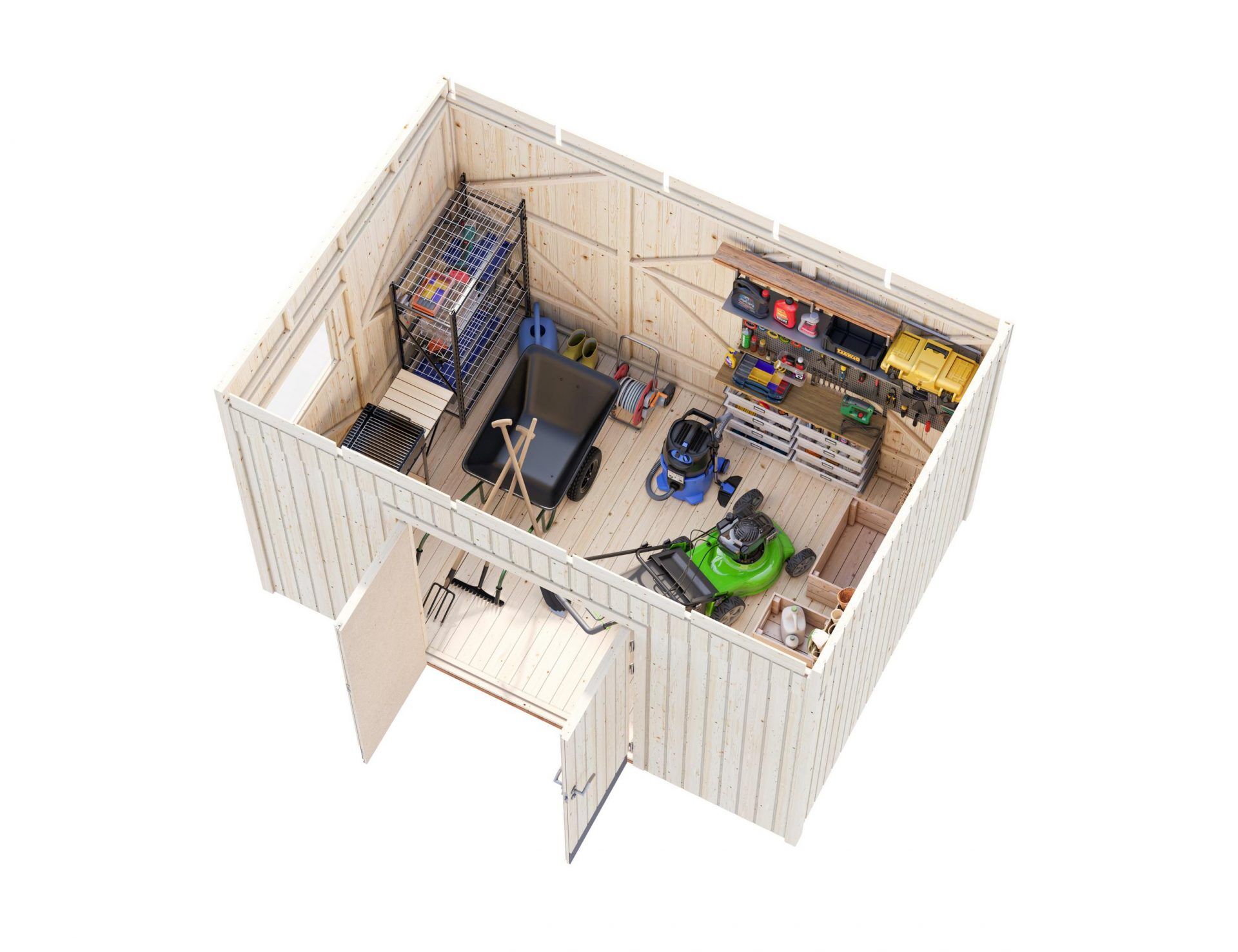 Palmako Gerätehaus Stig 8,2 m²