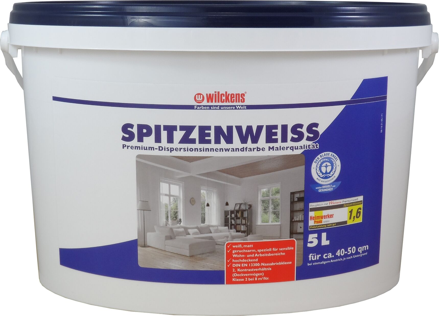 Wilckens Spitzenweiss matt 5l
