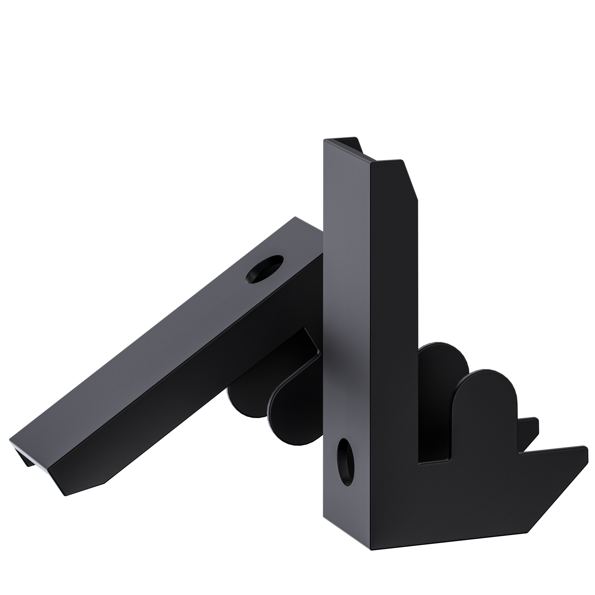 Schwerlasteckregal Schwarz 180x70x40cm verzinkt 875kg