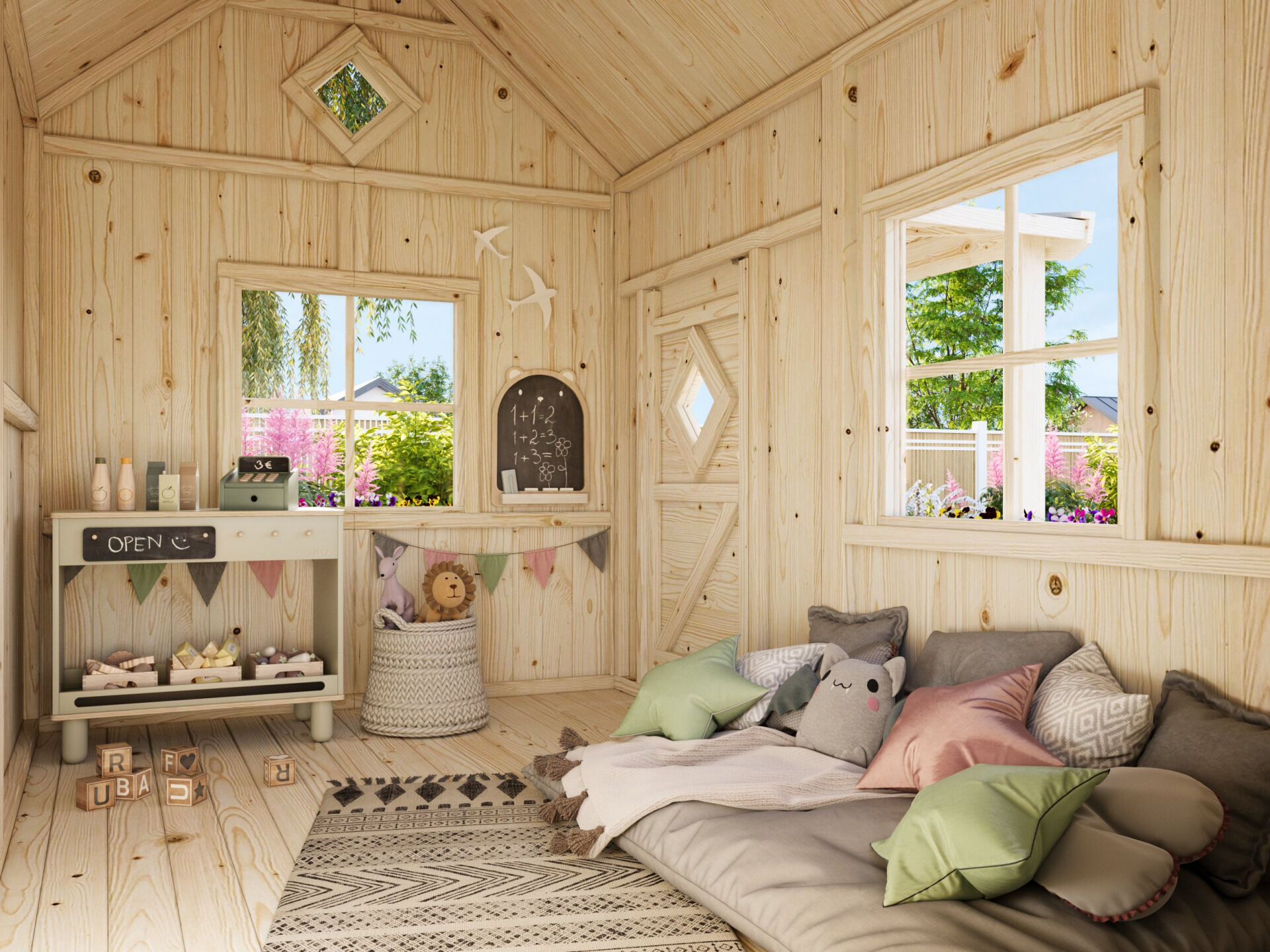 Palmako Kinderspielhaus Otto 3,6 m²