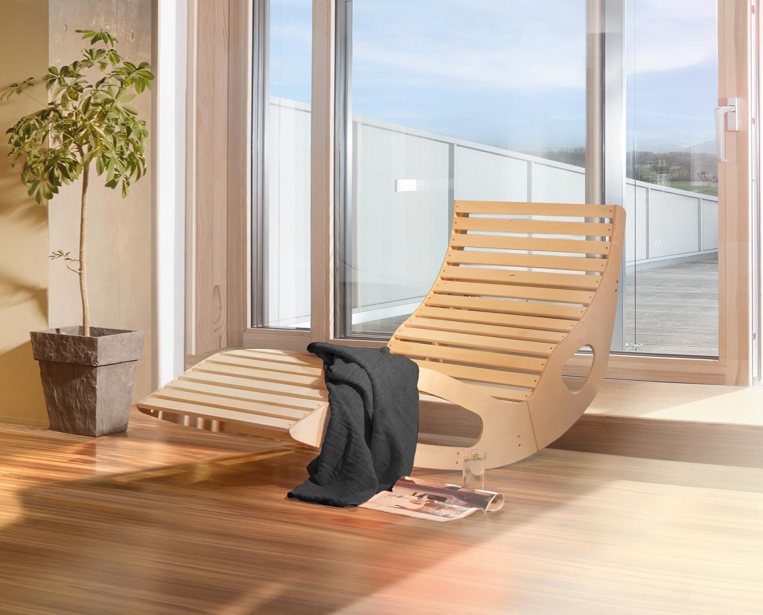 weka Wellnessliege inkl. Saunahandtuch