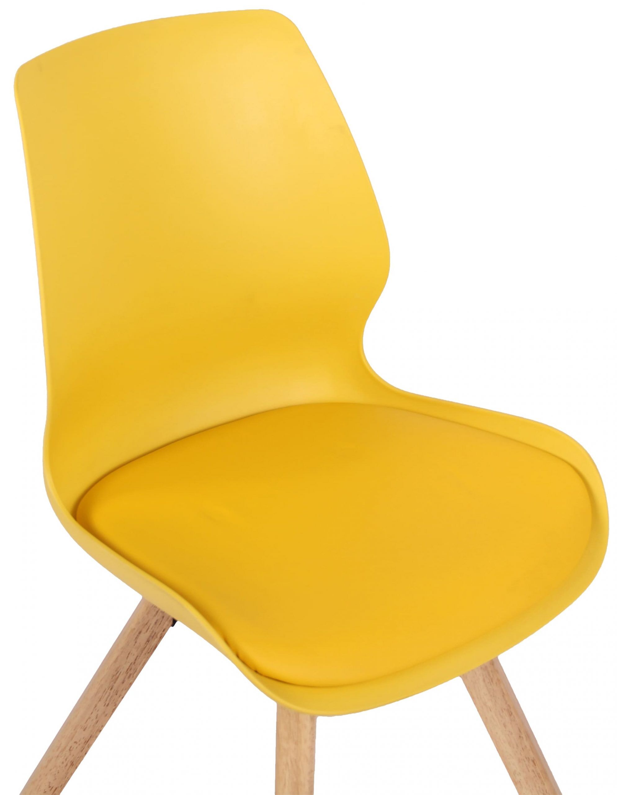 Stuhl Luna Kunststoff, gelb