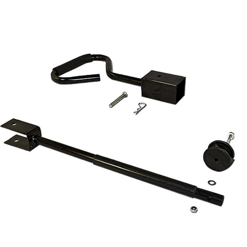 Transportwagen 550 kg Grün 110x75x52cm mit 4 Luftreifen + Plane