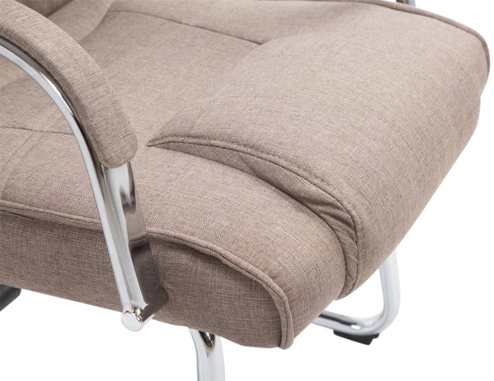 2er Set Stühle Attila Stoff, taupe