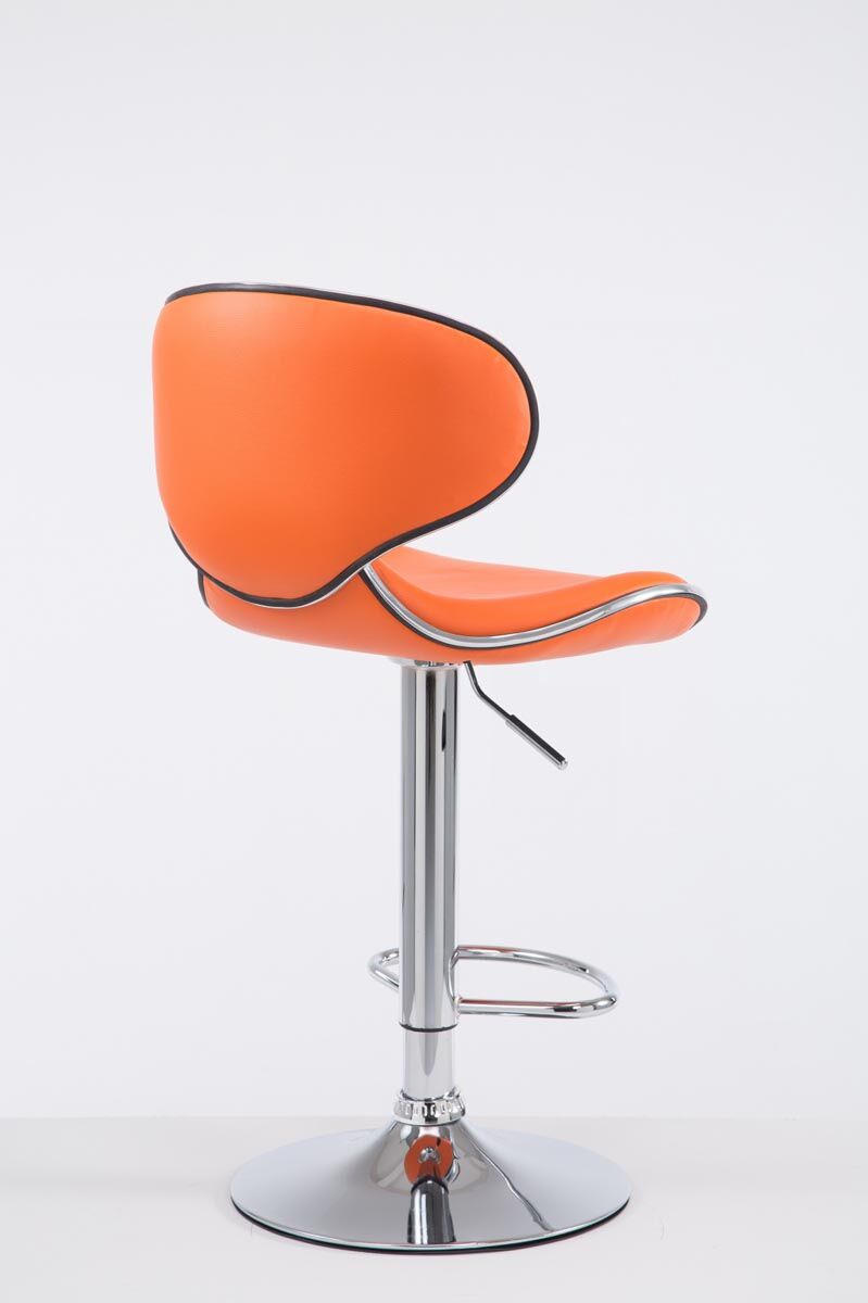 Barhocker Las Vegas V2 chrom, orange