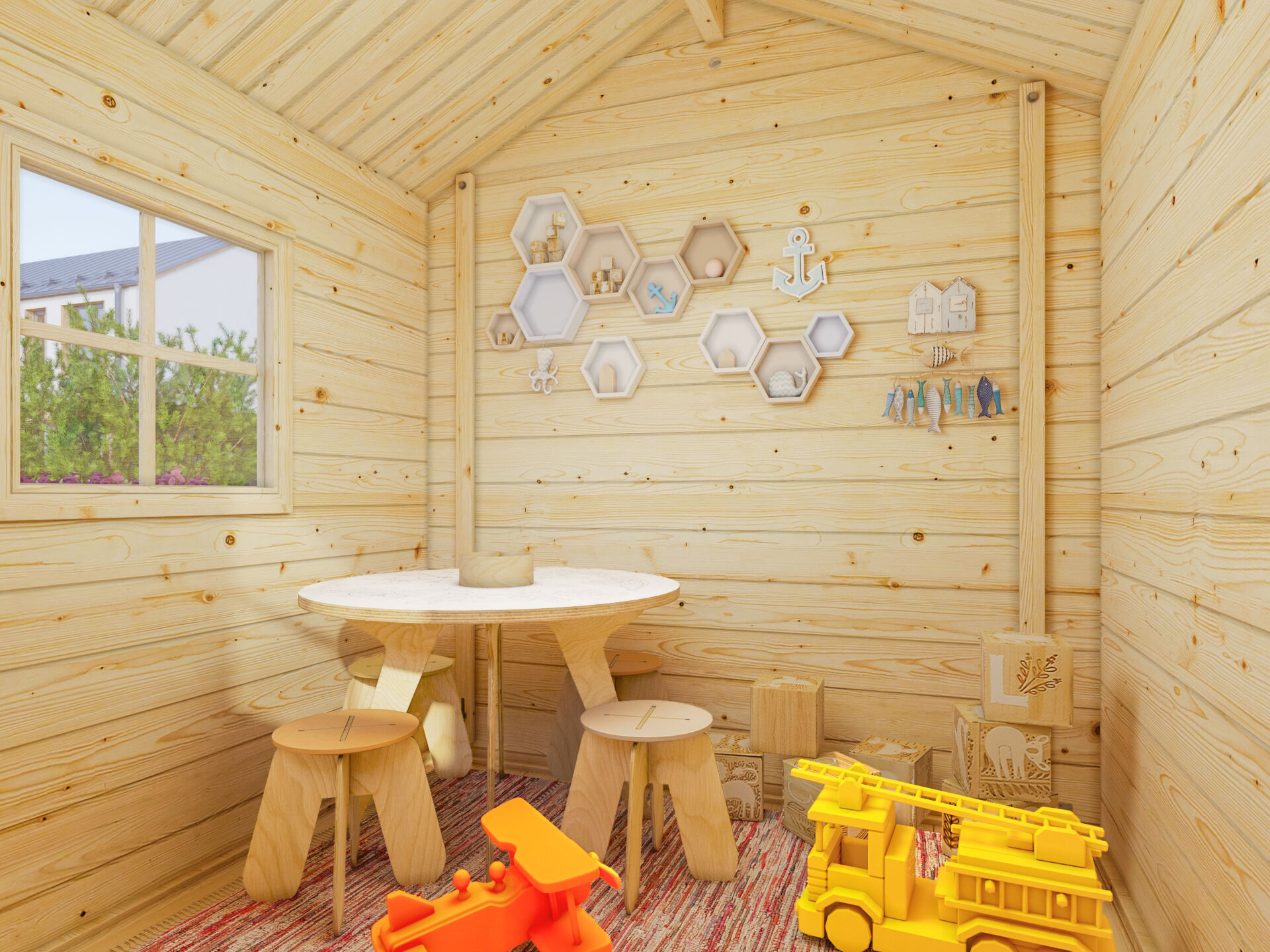 Palmako Kinderspielhaus Stina 3,1 m²