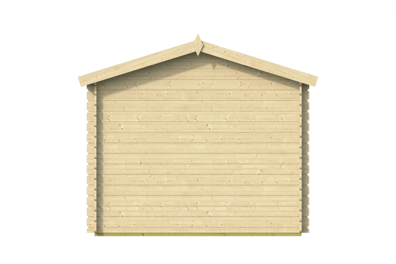 Blockhütte Gartenhaus Anja