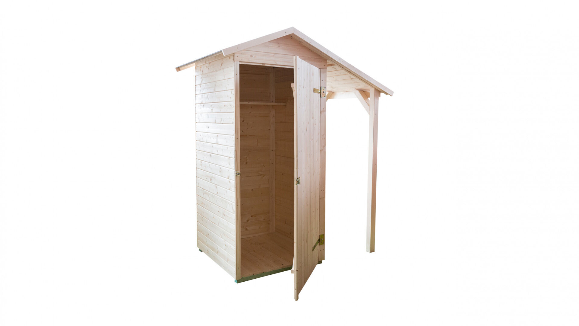 weka Garten-/Terrassenschrank 351 A Gr.1 Satteldach, 14 mm, ET, Schleppdach 50 cm