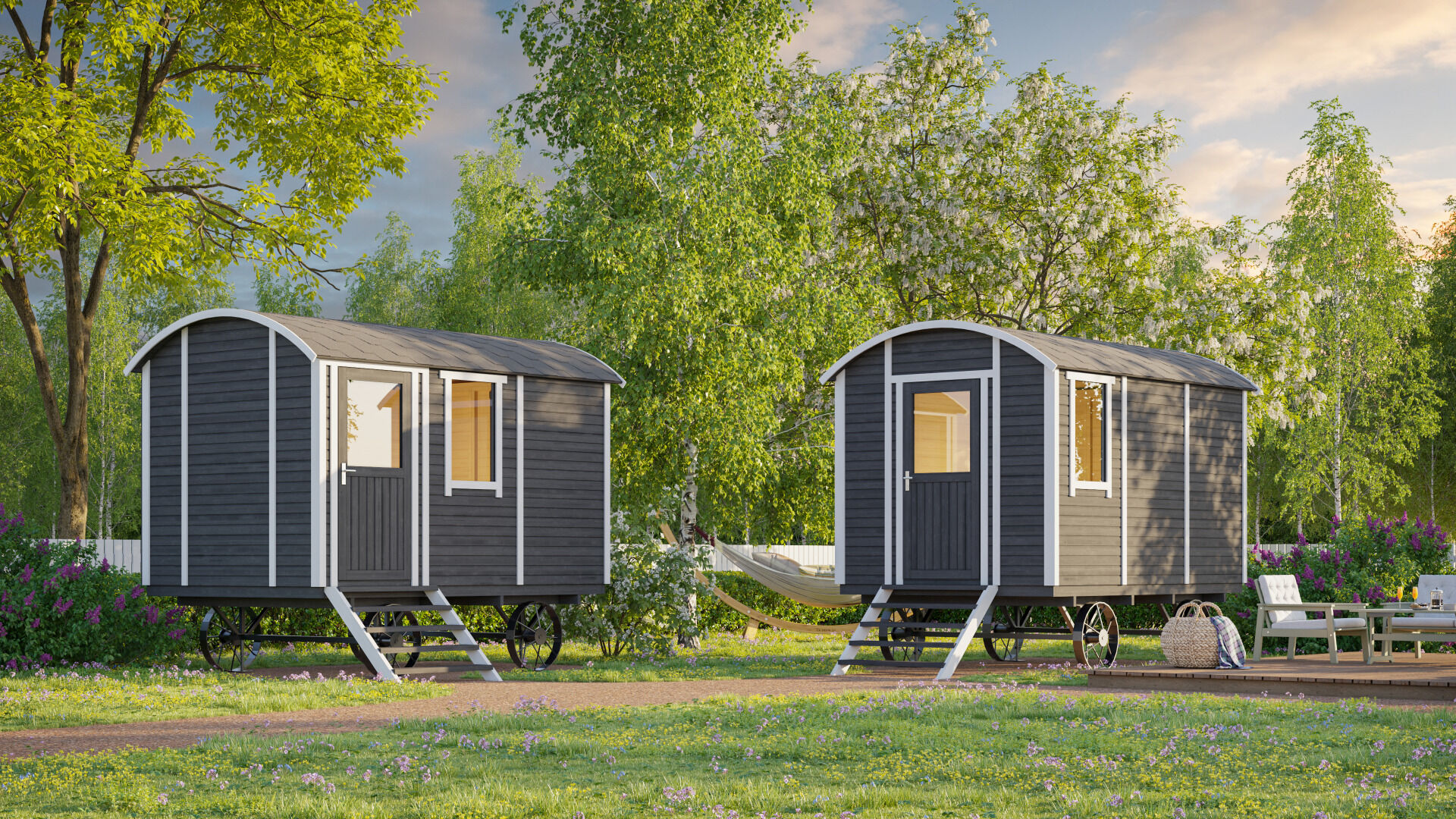 Pipowagen Bauwagen Zirkuswagen Tinyhaus 3,6m