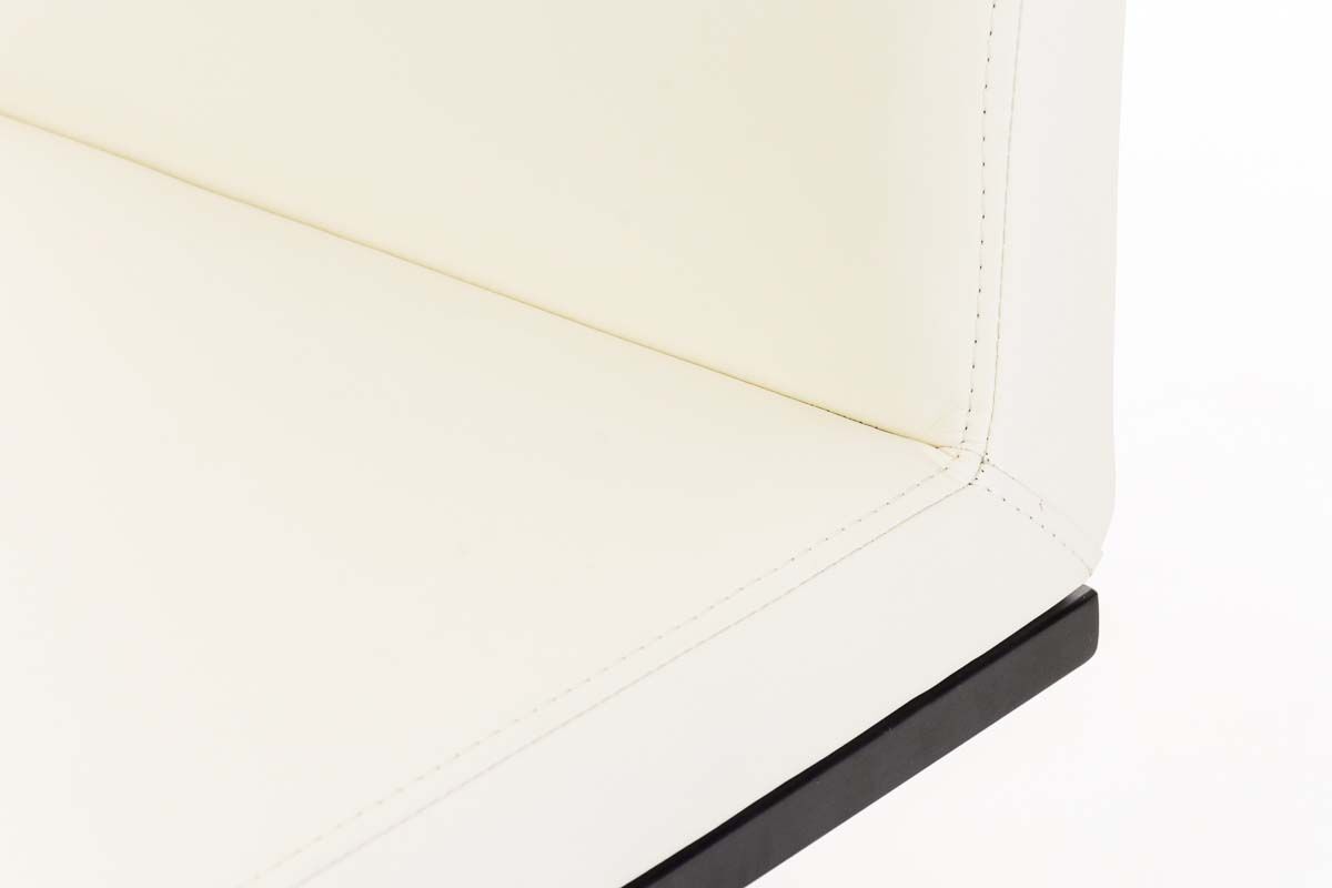 Barhocker Panama B Kunstleder, creme