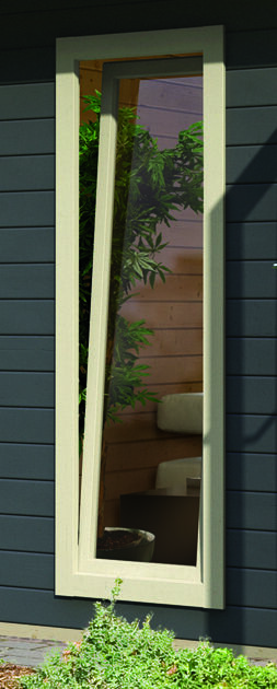 Karibu Flachdach Gartenhaus Radeburg 5 terragrau terragrau