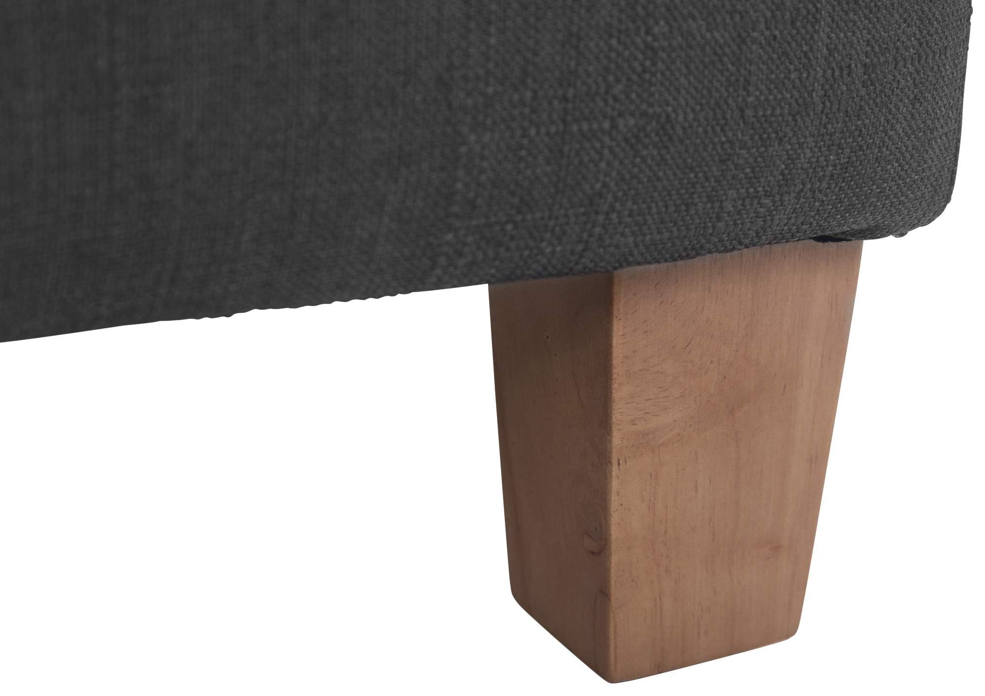 Sitzhocker Pharao, antik-hell, dunkelgrau