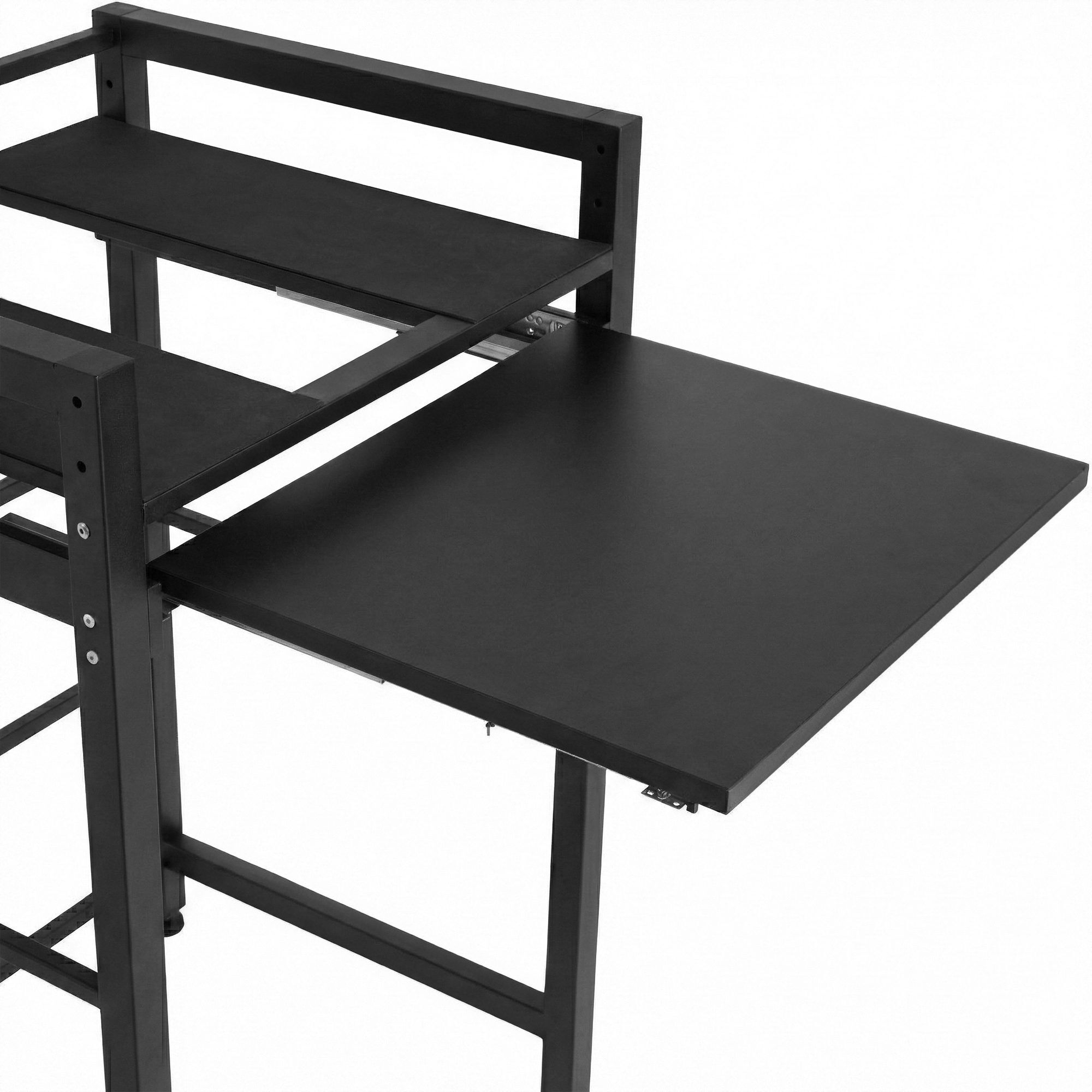 Waschmaschinenregal Juri, schwarz